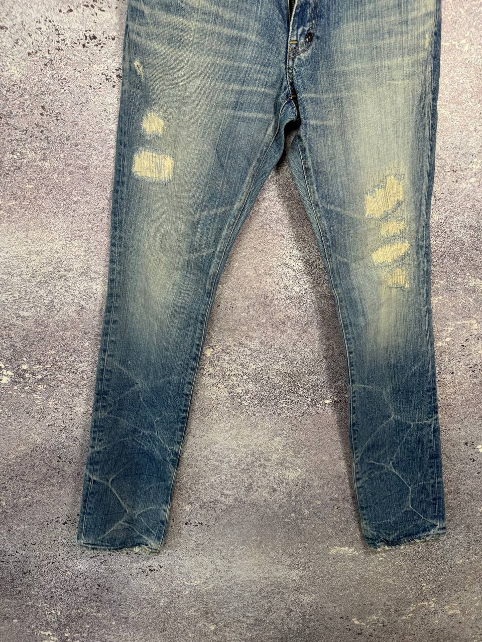Japanese Brand × Prps × Vintage PRPS JAPAN DENIM VINTAGE PURPLE LABEL IMPALA JEANS DSTD Size 30" / US 8 / IT 44 - 5 Thumbnail