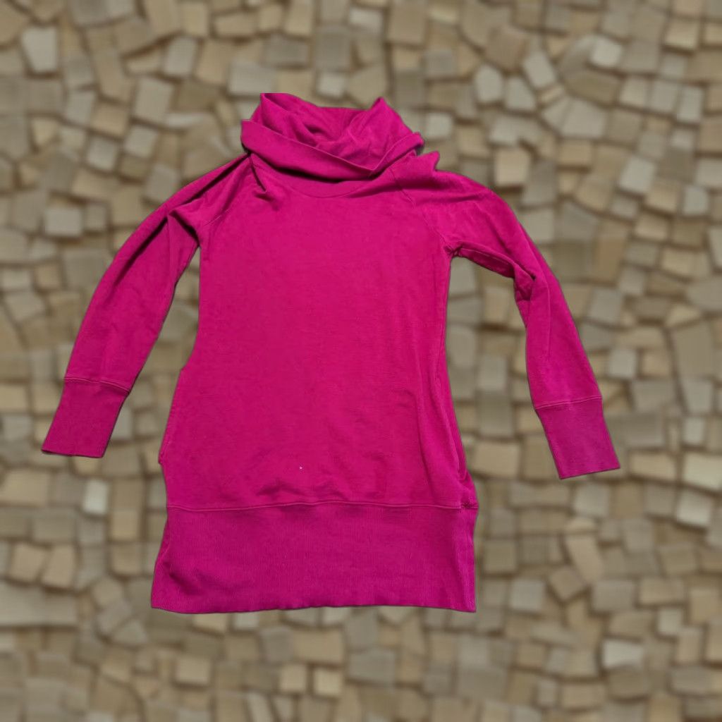 Merona Merona Dress Women's XS Pink Turtleneck Sweater Dress Long Sleeve SKU Lasting Free Return Size XS / US 0-2 / IT 36-38 - 1 Thumbnail