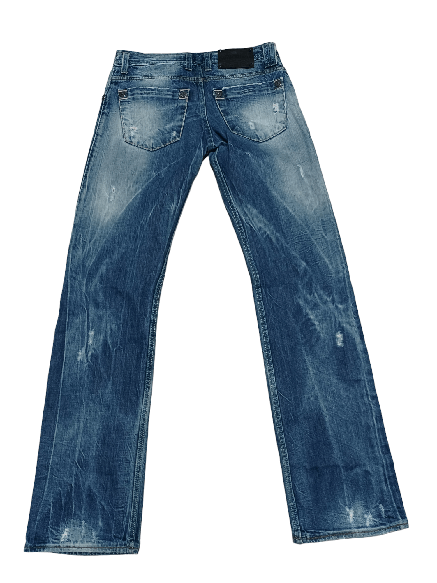 Takeshy Kurosawa TAKESHY KUROSAWA HANDMADE IN ITALY DISTRESSED JAPANESE DENIM Size US 32 / EU 48 - 2 Thumbnail