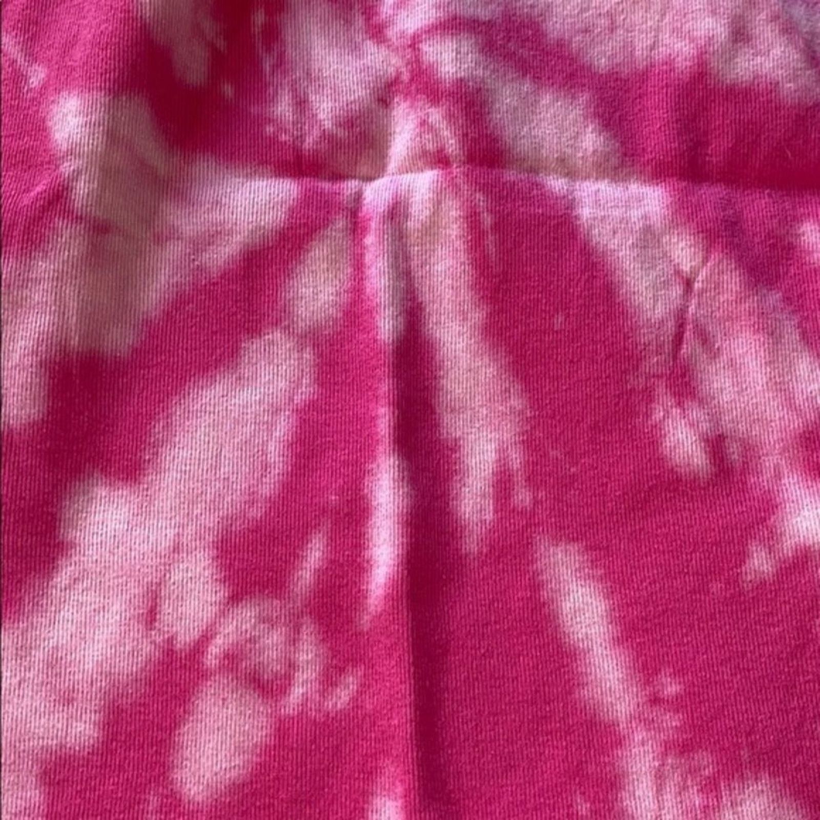 Fruit Of The Loom Dyes by MacKay Pink Tie-Dye Tank Top Shirt | Sz YL Size L / US 10 / IT 46 - 3 Thumbnail