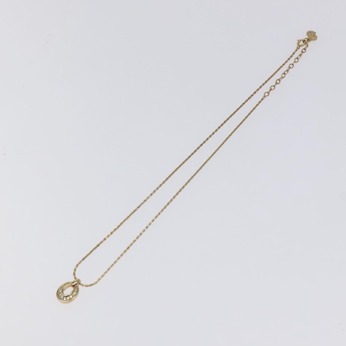 Dior Christian Dior CD Pendant Necklace Gold-plated Size ONE SIZE - 1 Thumbnail
