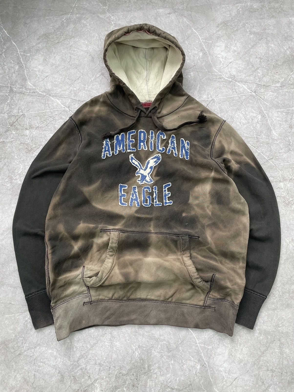 Japanese Brand × Kapital × Vintage Vintage aphex twin style sun faded hoodie 1990s Size US XL / EU 56 / 4 - 1 Thumbnail