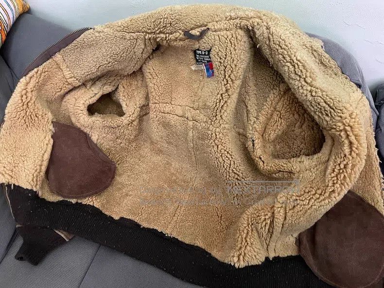 Schott Schott B6 fur integrated SCOTT leather jacket Size US M / EU 48-50 / 2 - 8 Thumbnail