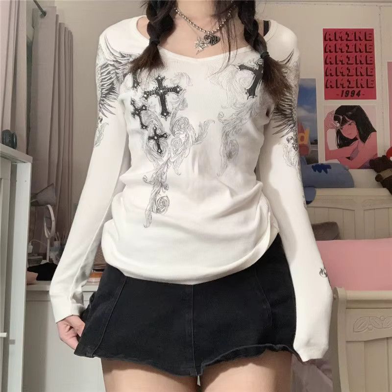 Japanese Brand Aesthetic Long Sleeve Size M / US 6-8 / IT 42-44 - 4 Thumbnail