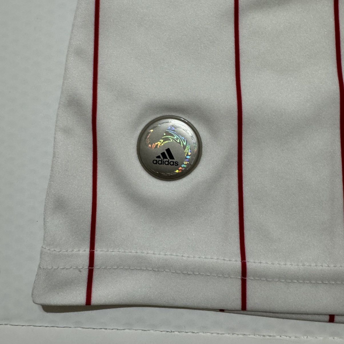 Adidas × Vintage Adidas Denmark 2008/10 DBU Away Football Soccer Jersey Size US S / EU 44-46 / 1 - 7 Thumbnail