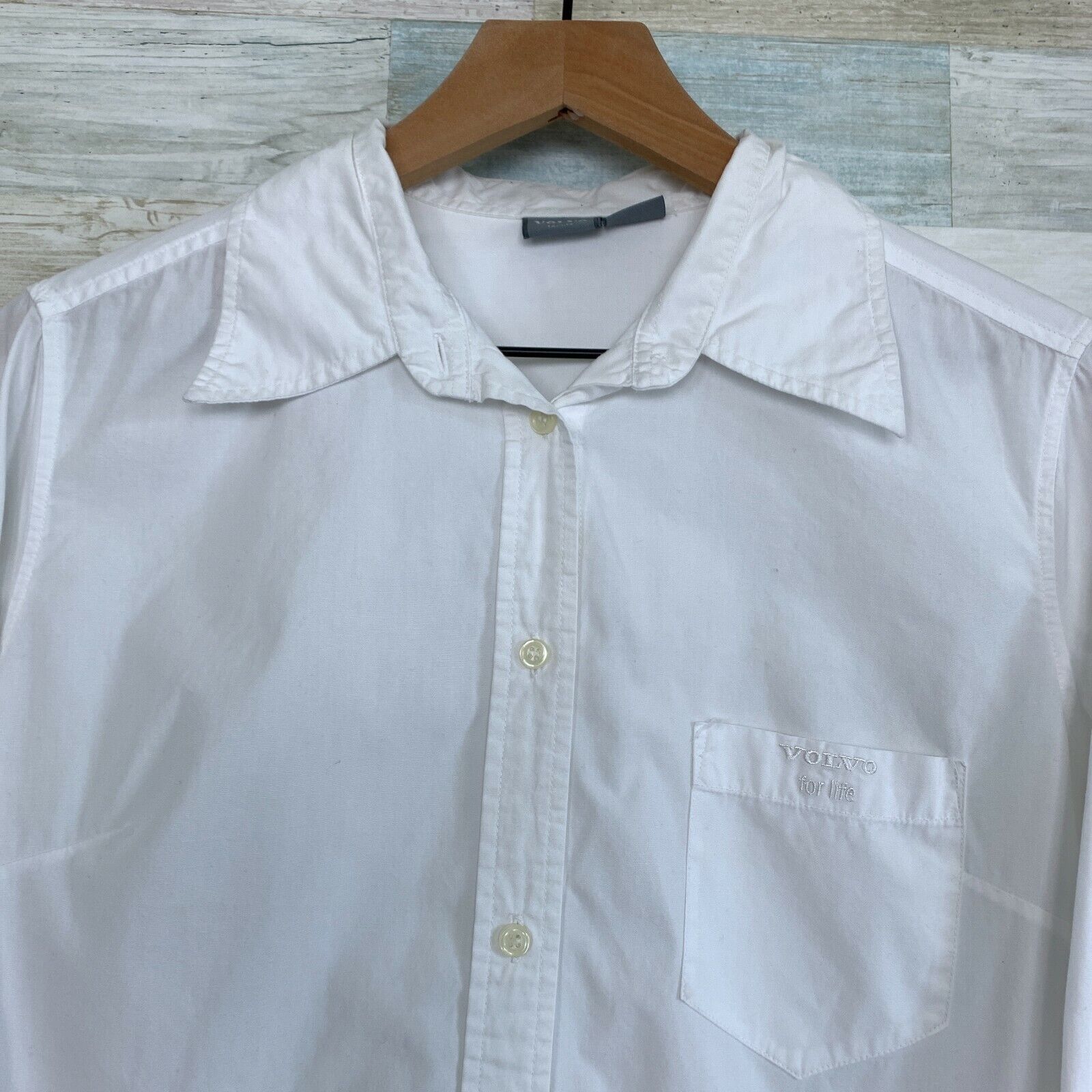 Other Volvo Employee Button Down Shirt White Long Sleeve 2X Size US XXL / EU 58 / 5 - 2 Thumbnail