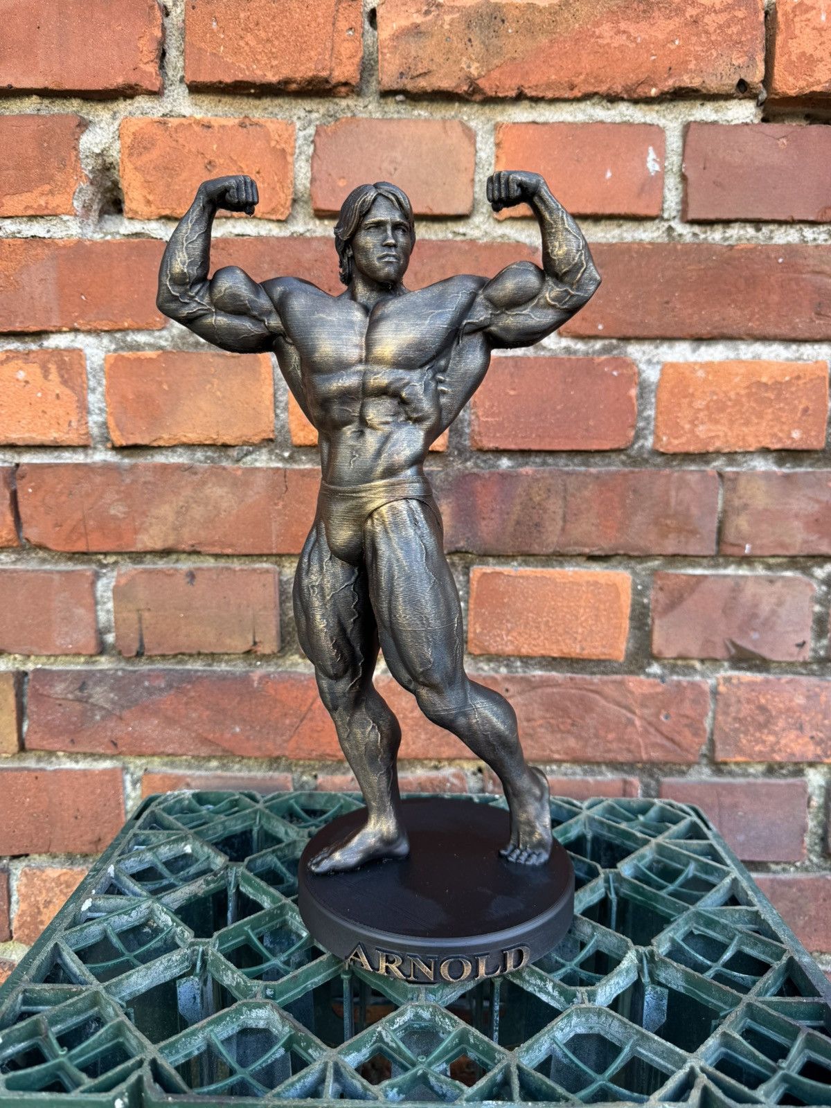 Other Gym statue Arnold Schwarzenegger 37cm Size ONE SIZE - 1 Thumbnail
