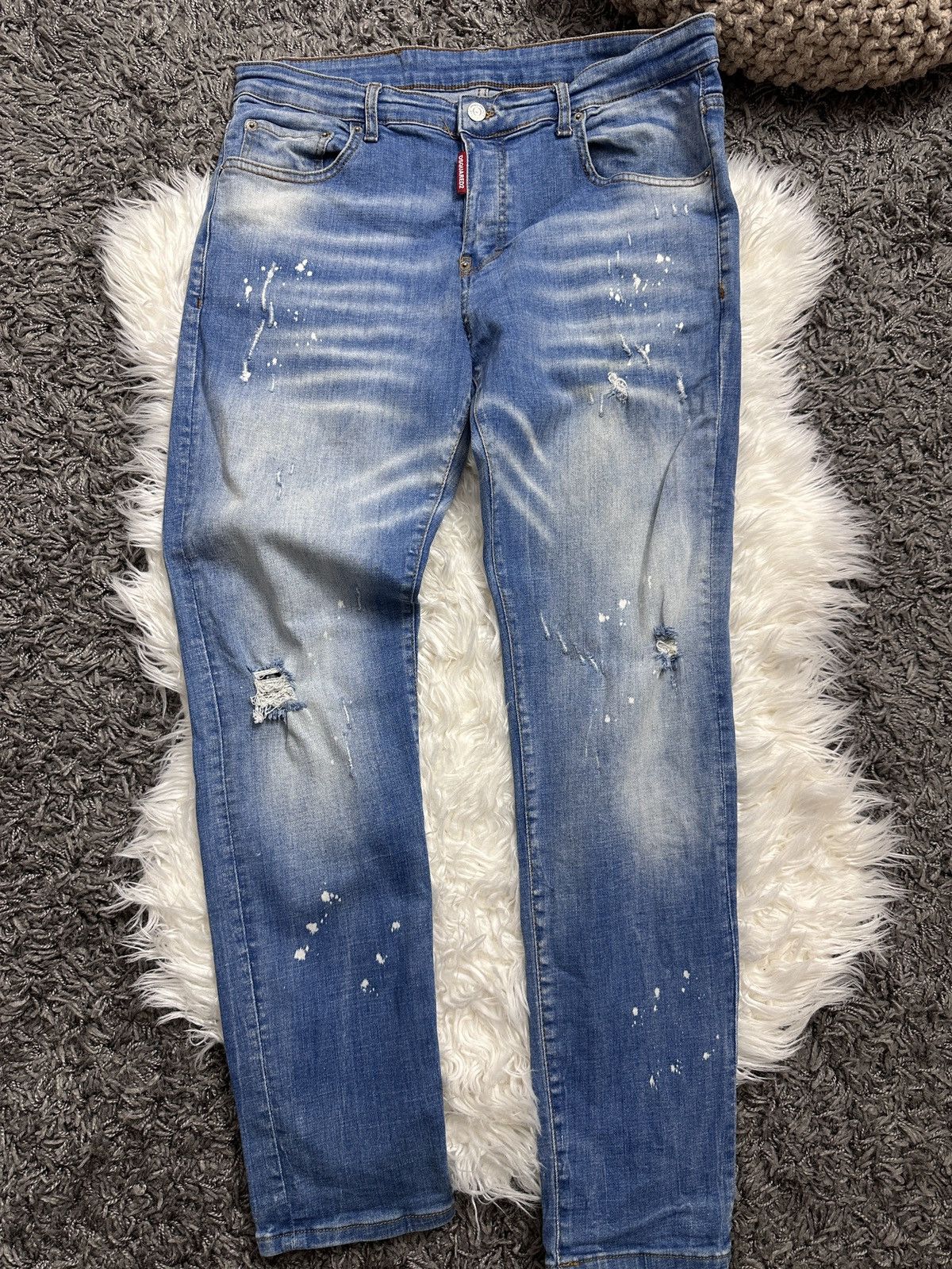 Dsquared2 Dsquared2 jeans APPROVED BY DEAN & DAN MADE WITH LOVE Size 30" / US 8 / IT 44 - 1 Thumbnail