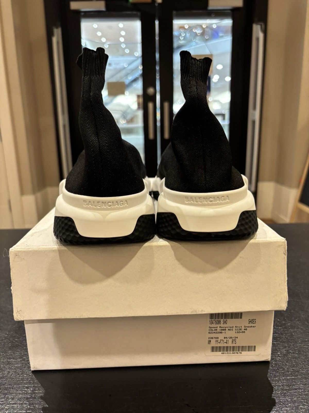 Balenciaga Balenciaga Sock Runner Black Size US 13 / EU 46 - 3 Thumbnail
