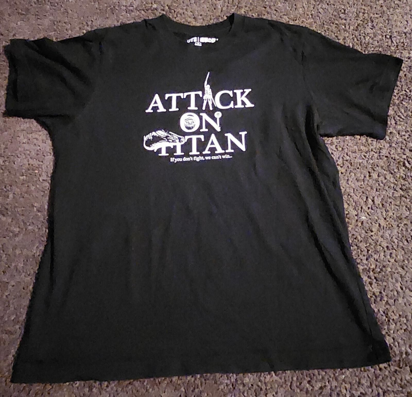 Uniqlo Uniqlo UT Archive Japan Shirt Anime Attack on Titan Size M Size US M / EU 48-50 / 2 - 1 Thumbnail