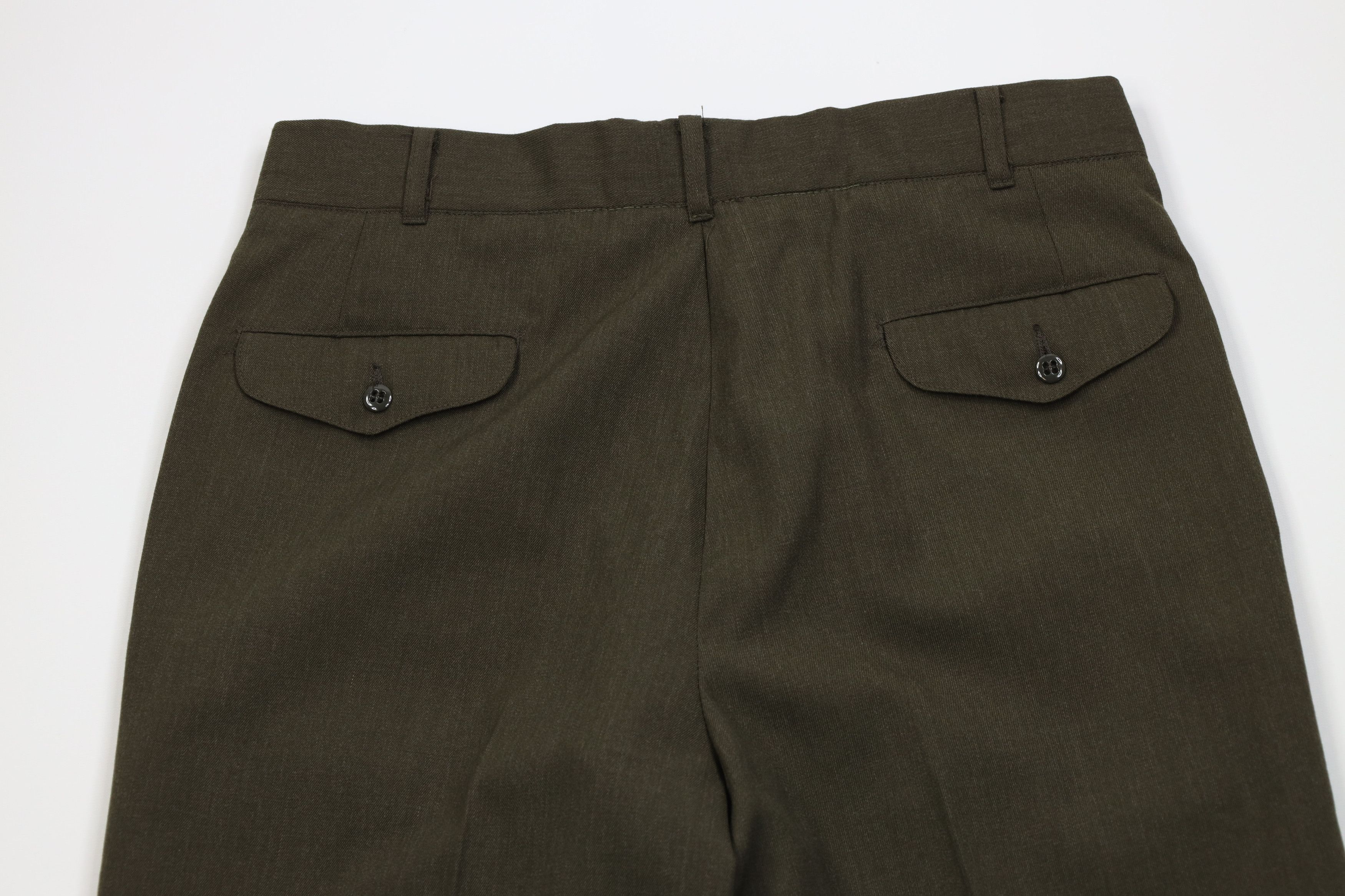 Vintage Vintage 90s Marines Green Shade 2212 Wide Leg Pants USA Size US 34 / EU 50 - 12 Thumbnail
