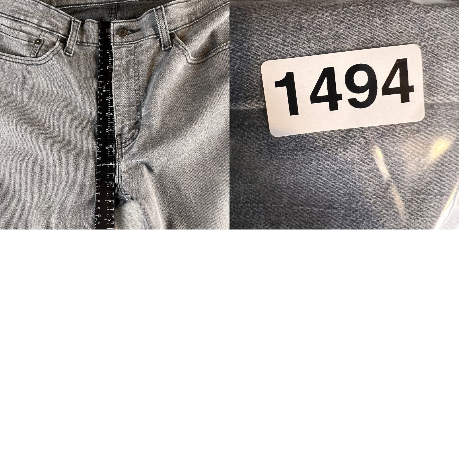 Levi's VINTAGE Levi's 511 Jeans Slim Straight 36x29 Gray Men Denim 5-Pocket Vintage 90s Bohemian Hipster Retro USA Mens Size US 36 / EU 52 - 8 Thumbnail