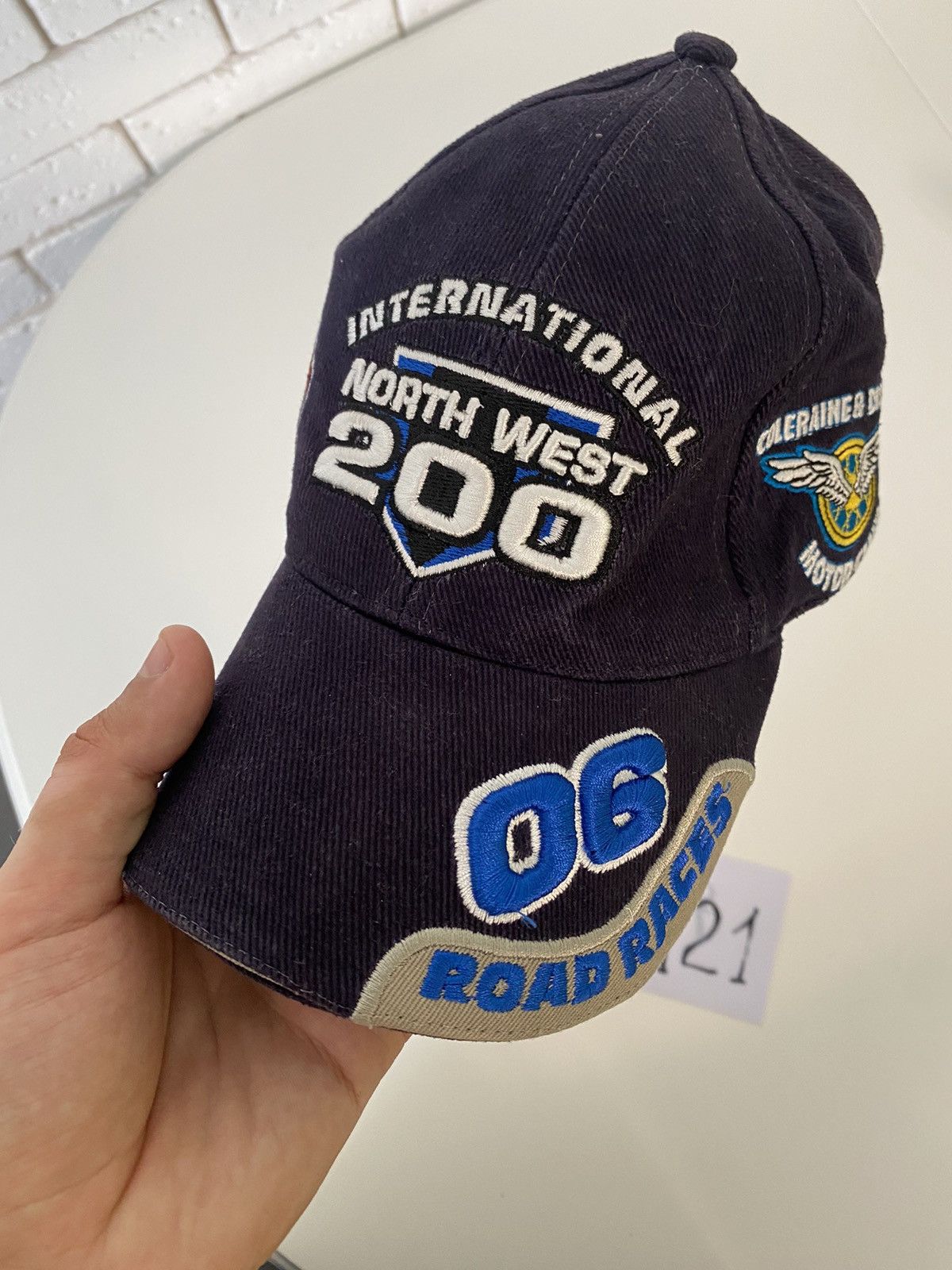 Vintage Vintage international north west 200 Racing cap Size ONE SIZE - 2 Thumbnail