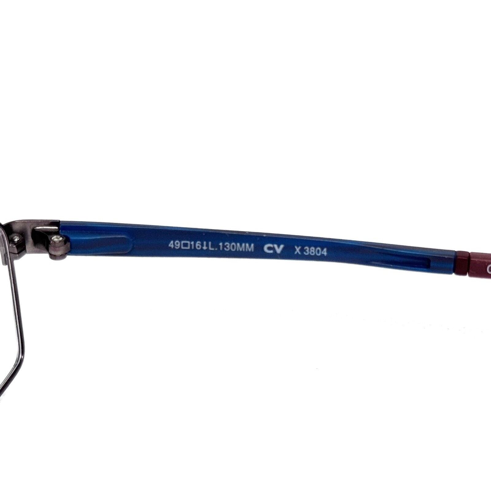 Izod IZOD PERFORMANCE X PFX X3804 GUNMETAL NAVY-BLUE EYEGLASSES Size ONE SIZE - 4 Thumbnail