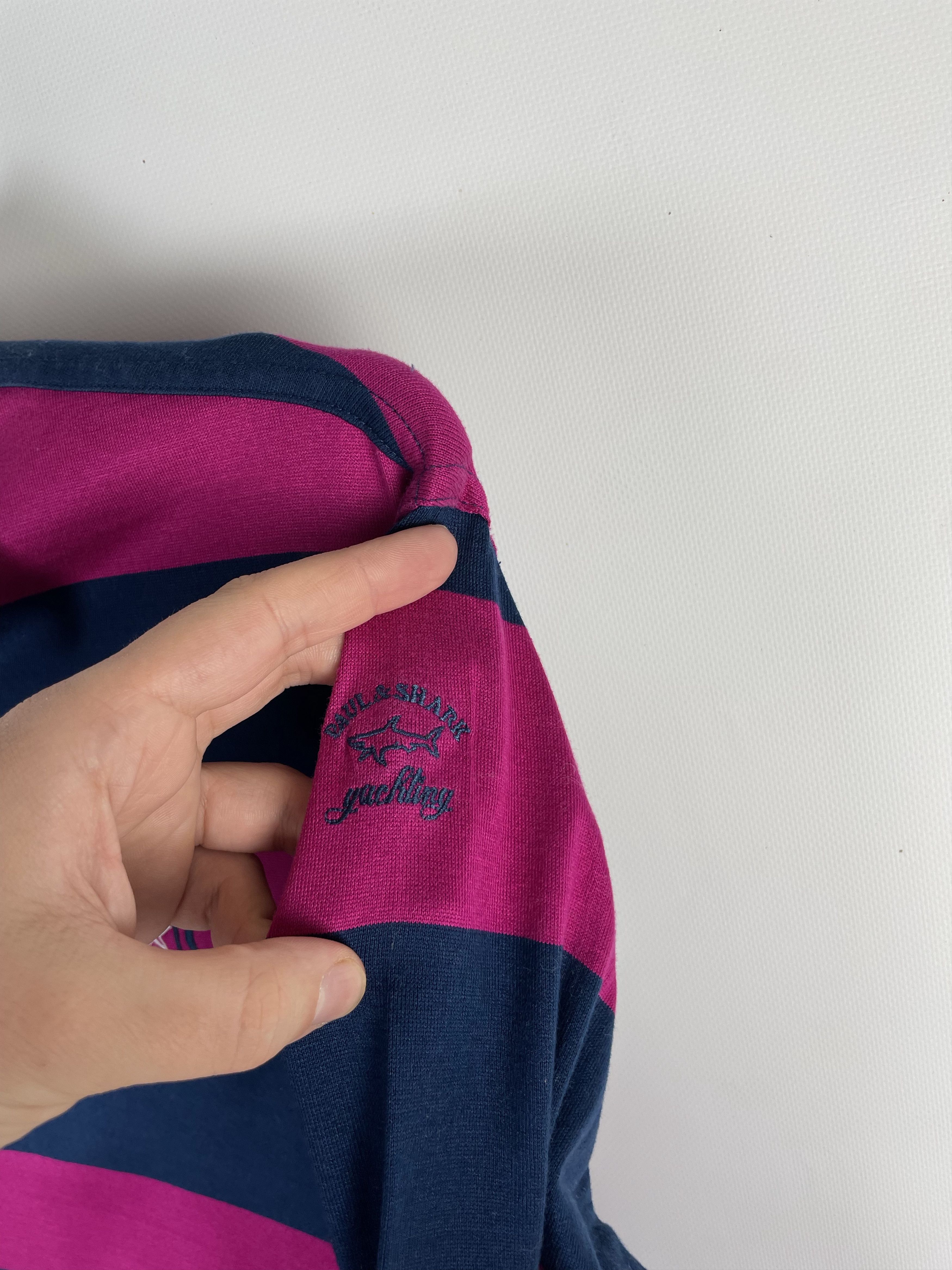 Paul & Shark Vintage Paul & Shark Rugby Long Sleeve Polo Shirt Size US M / EU 48-50 / 2 - 8 Thumbnail