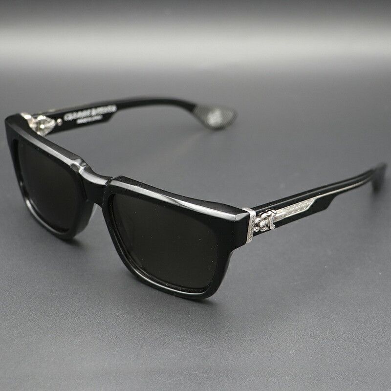 Chrome Hearts Chrome Hearts Box Officer Sunglasses Size ONE SIZE - 1 Thumbnail