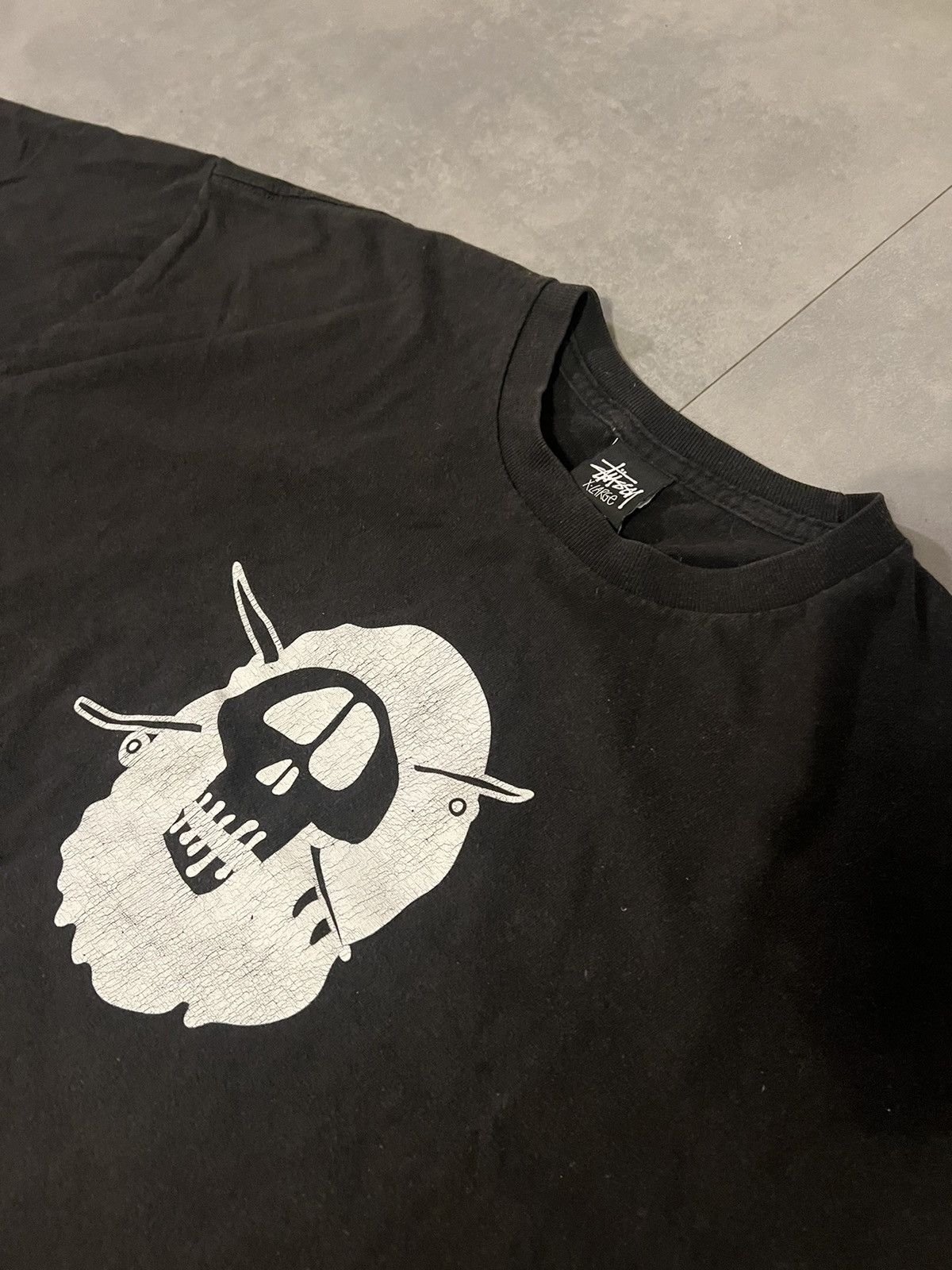 Bape × Stussy Bape x Stussy Survival of the Fittest Tee Size US XL / EU 56 / 4 - 2 Thumbnail