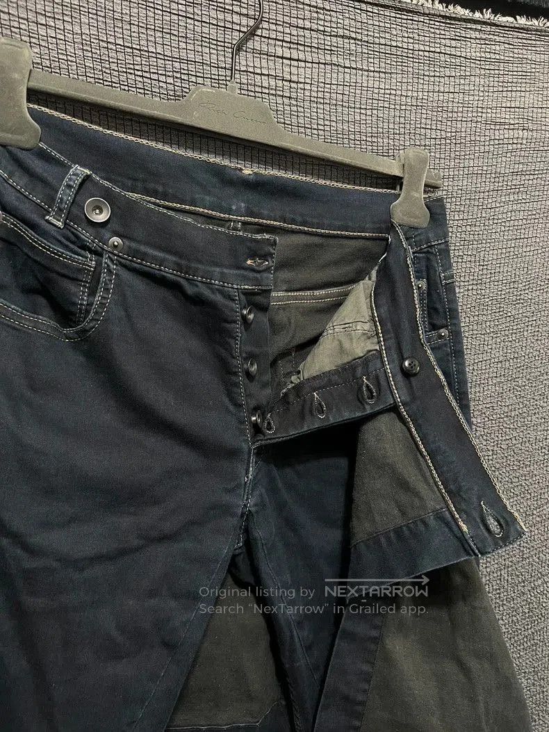 Rick Owens Rick Owens 14FW Waxed Denim Pants . Size US 30 / EU 46 - 4 Thumbnail
