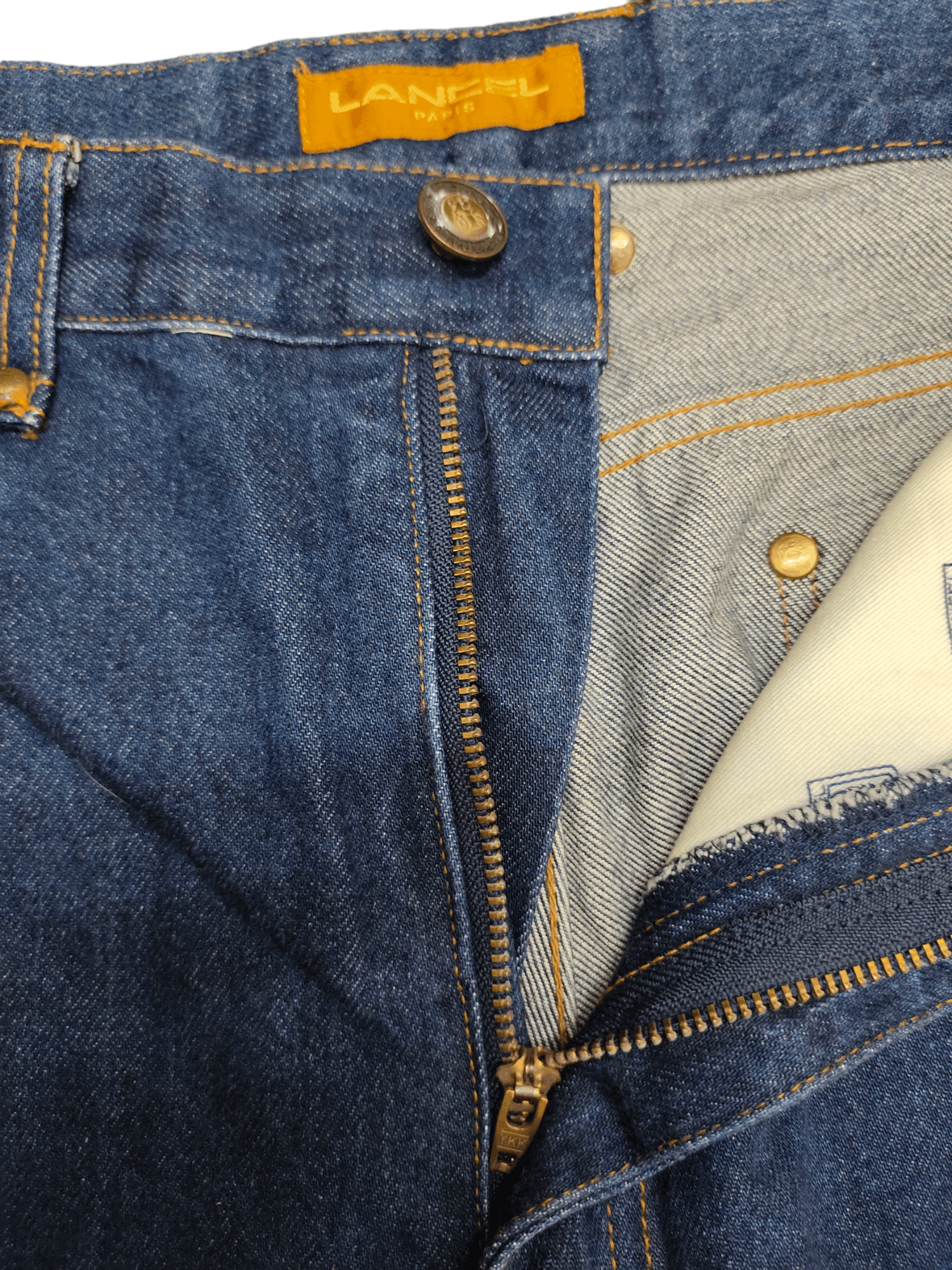 Lancel Baggy Jeans Lancel Paris Navajo native Design Denim Jeans Size US 34 / EU 50 - 18 Thumbnail