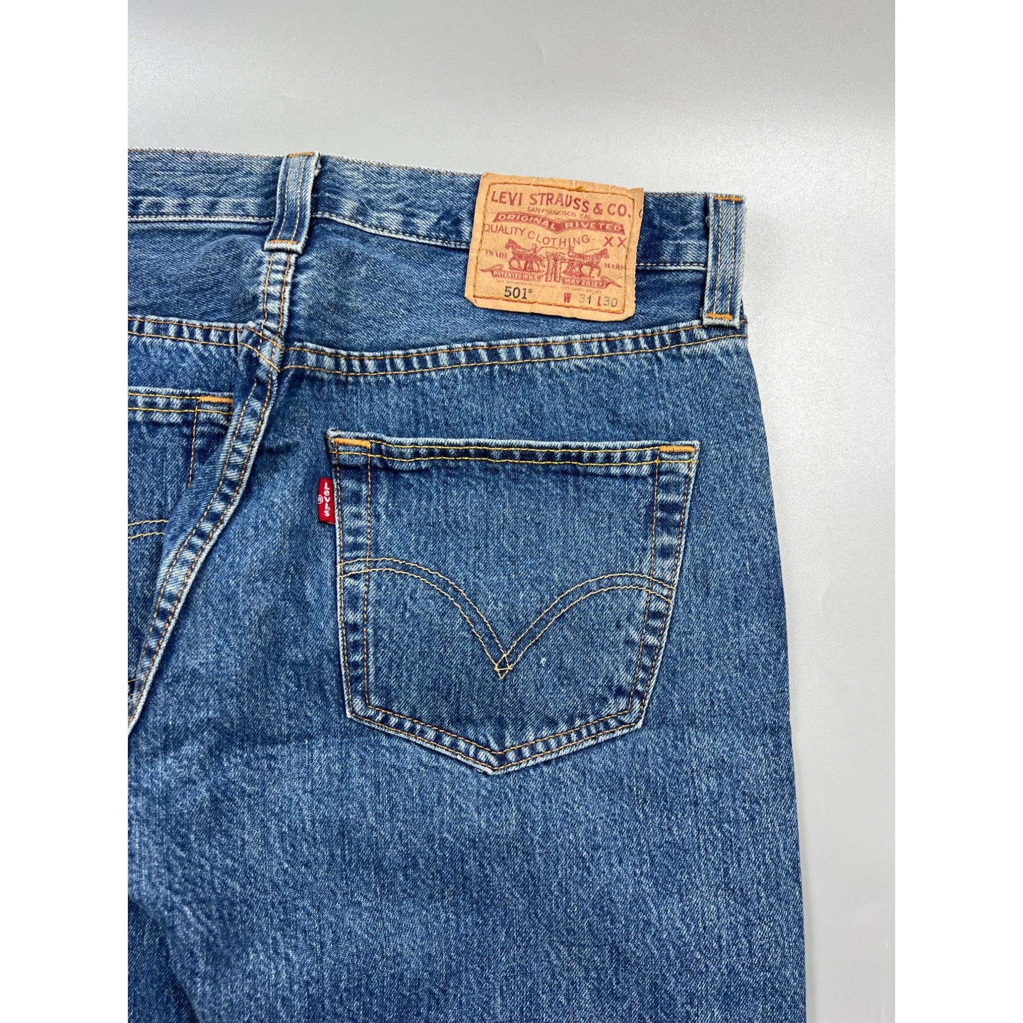 Levi's Levi’s 501 Denim Jeans Pants (Y0923) Size US 31 - 14 Thumbnail