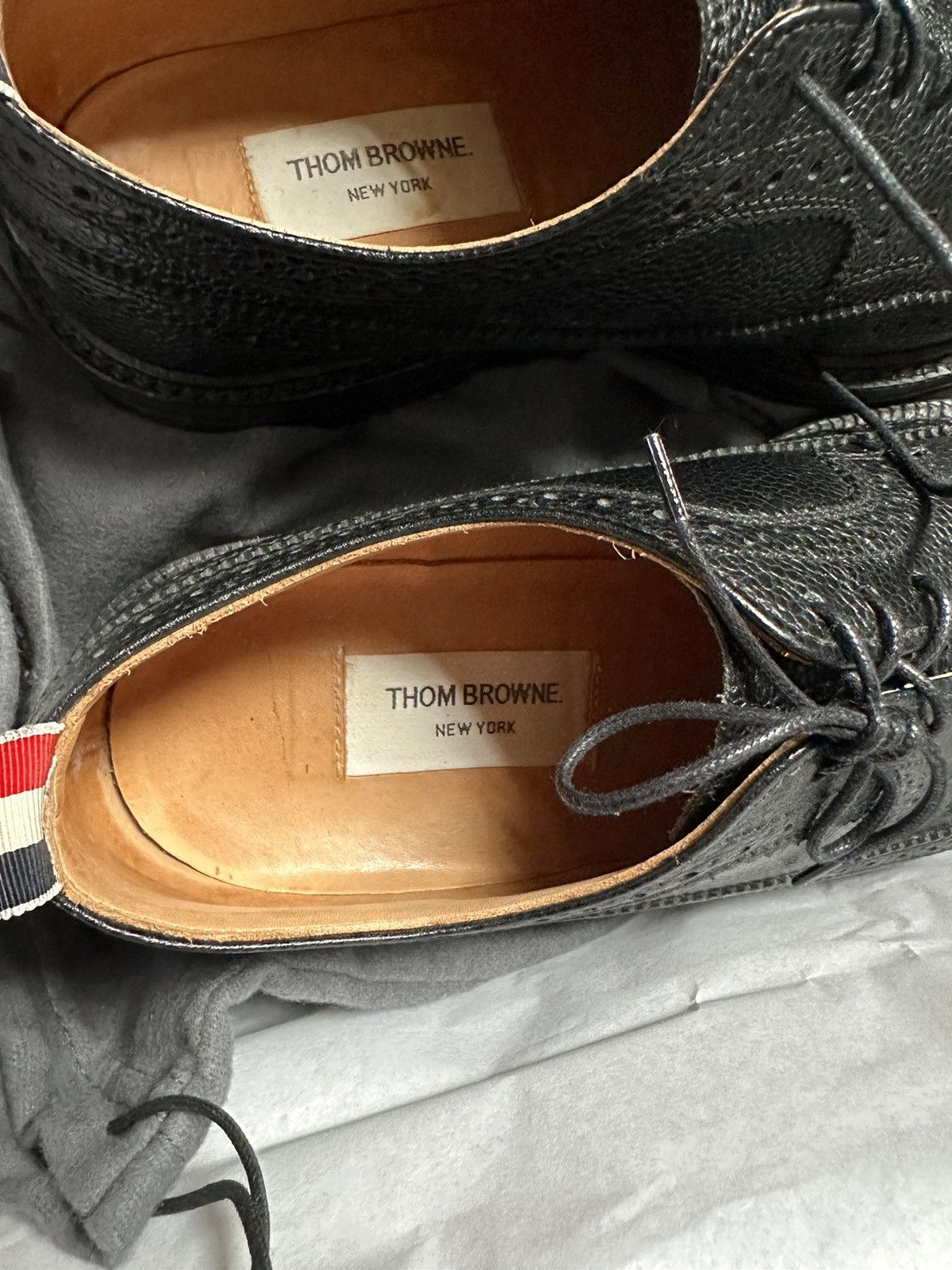 Thom Browne Thom Browne classic longwing brogue - made in England Size US 6 / EU 39 - 16 Thumbnail