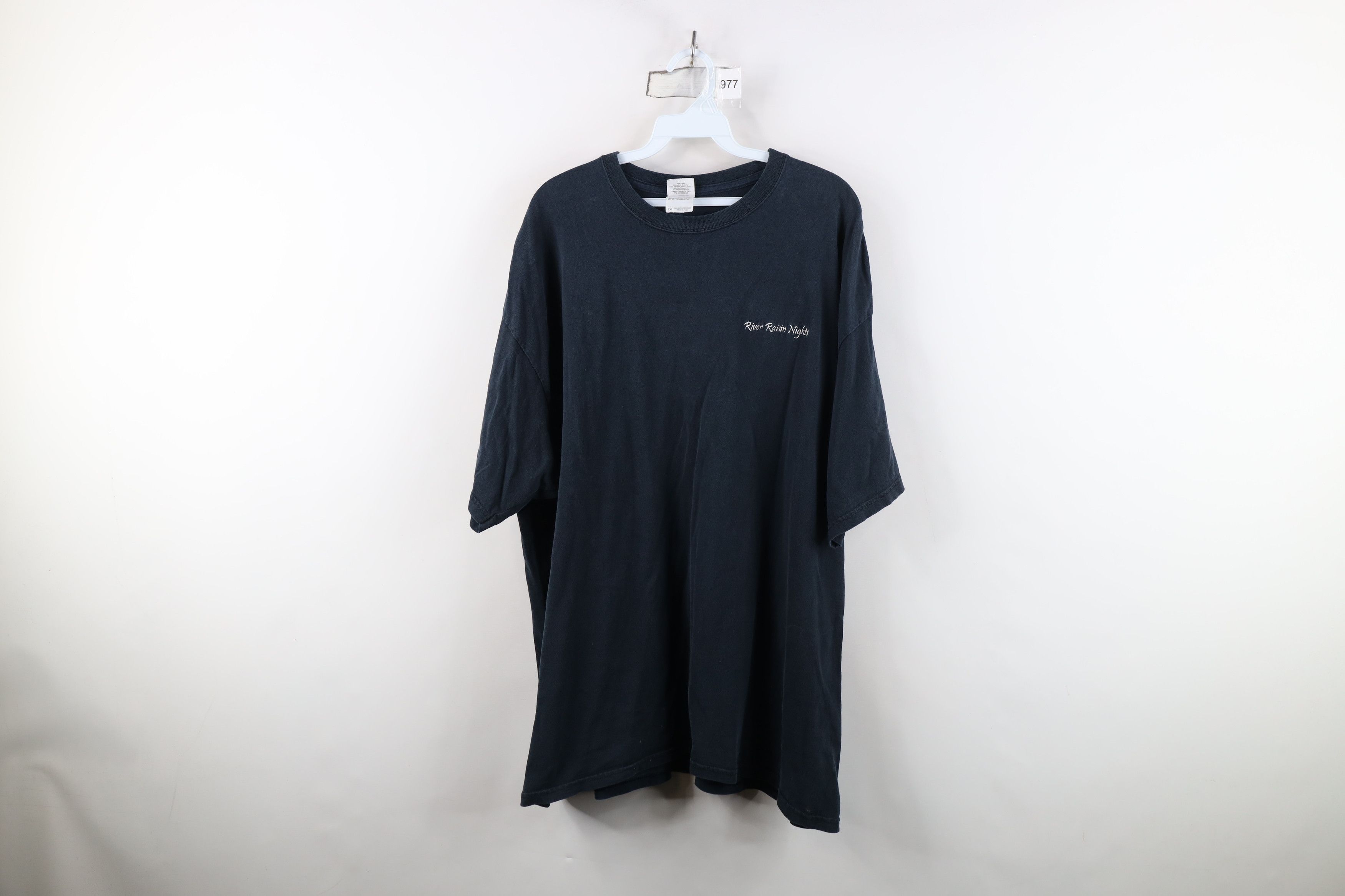 Vintage Vintage Streetwear River Raisin Nights Jazz Music T-Shirt Size US XXL / EU 58 / 5 - 1 Thumbnail