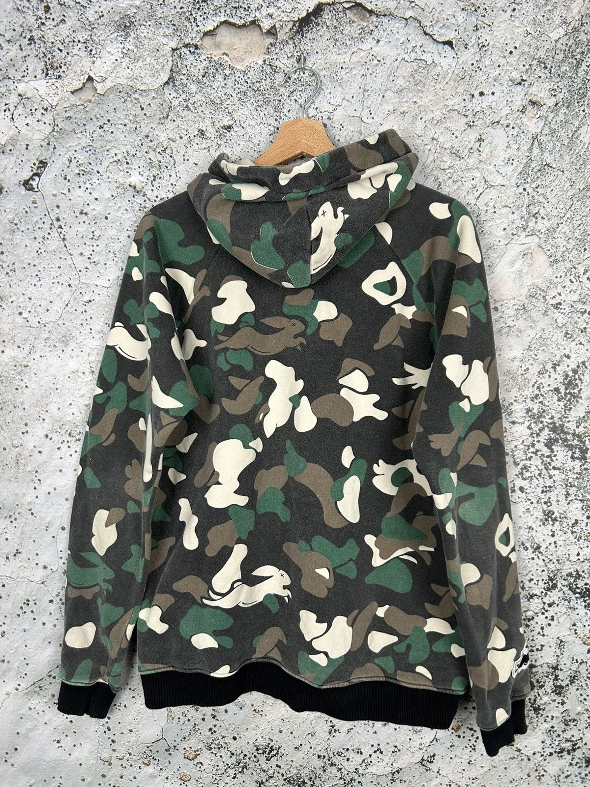 Vintage Vintage Pacemaker Camo Baggy Hoodie Boxy Streetwear Archive Size US M / EU 48-50 / 2 - 4 Thumbnail