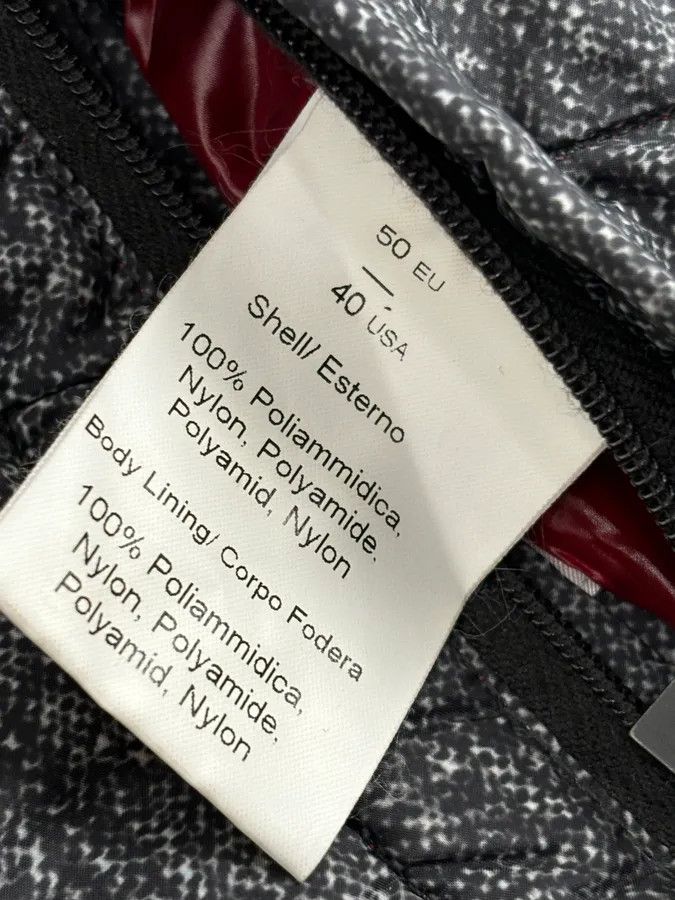 Armani Collezioni Armani Collezioni Grey Red Nylon Reversible Quilted Puffer Jacket Size US M / EU 48-50 / 2 - 18 Thumbnail