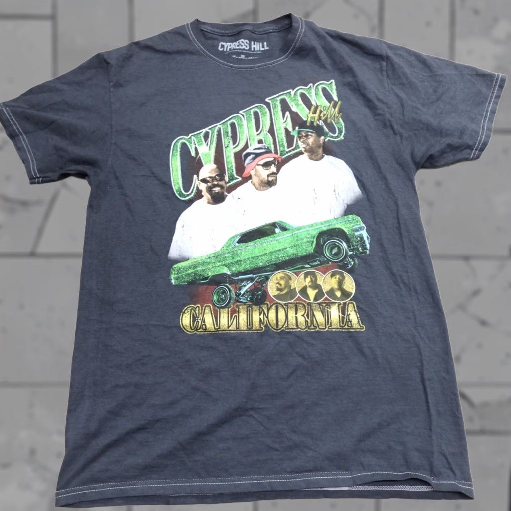Vintage Cypress Hill Shirt Small Black Rap Tee Mens Short Sleeve Crew Neck Graphic Print Cotton T-Shirt S Black Size US S / EU 44-46 / 1 - 1 Thumbnail
