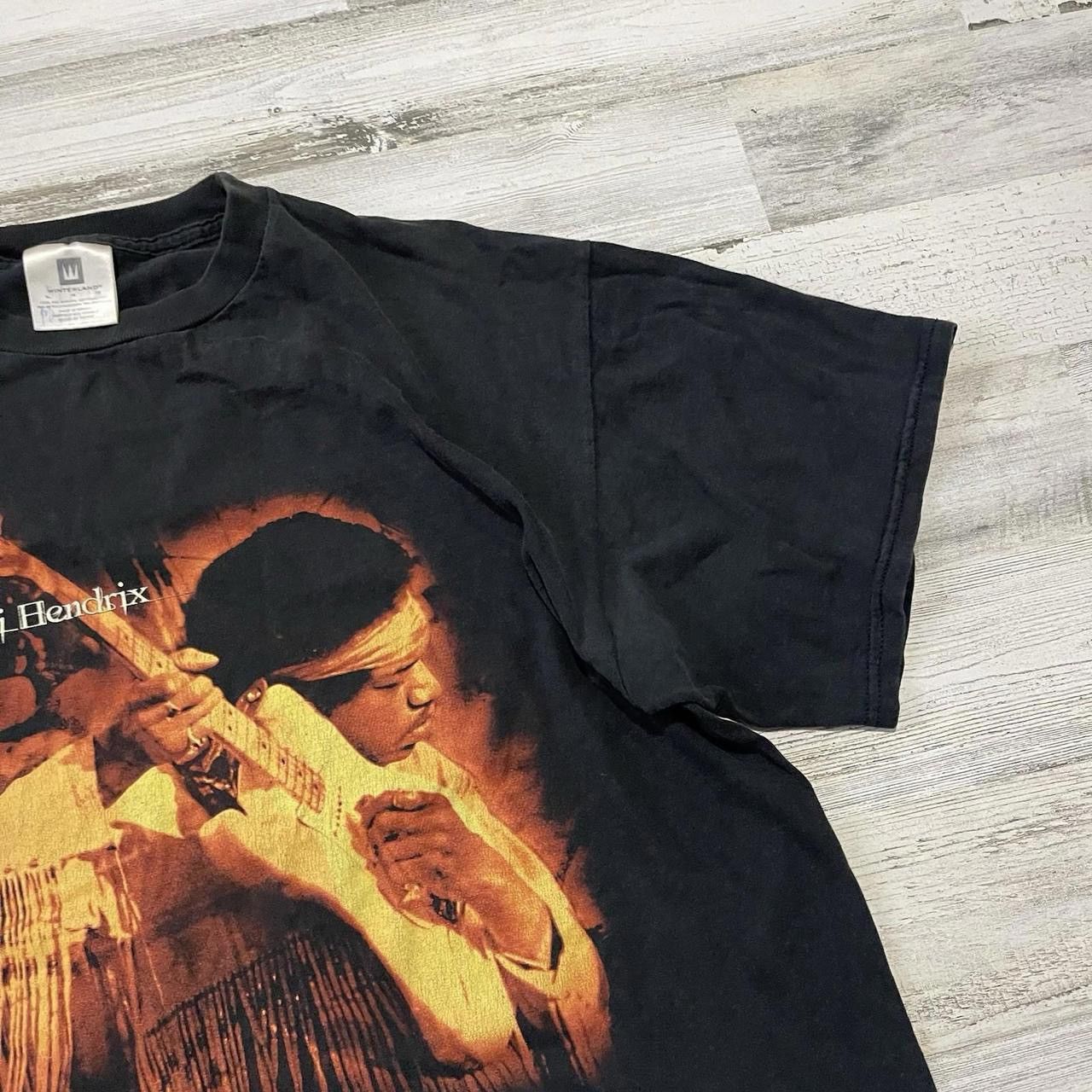 Band Tees Vintage Jimi Hendrix Live at Woodstock T-Shirt Winterland XL Size US XL / EU 56 / 4 - 2 Thumbnail