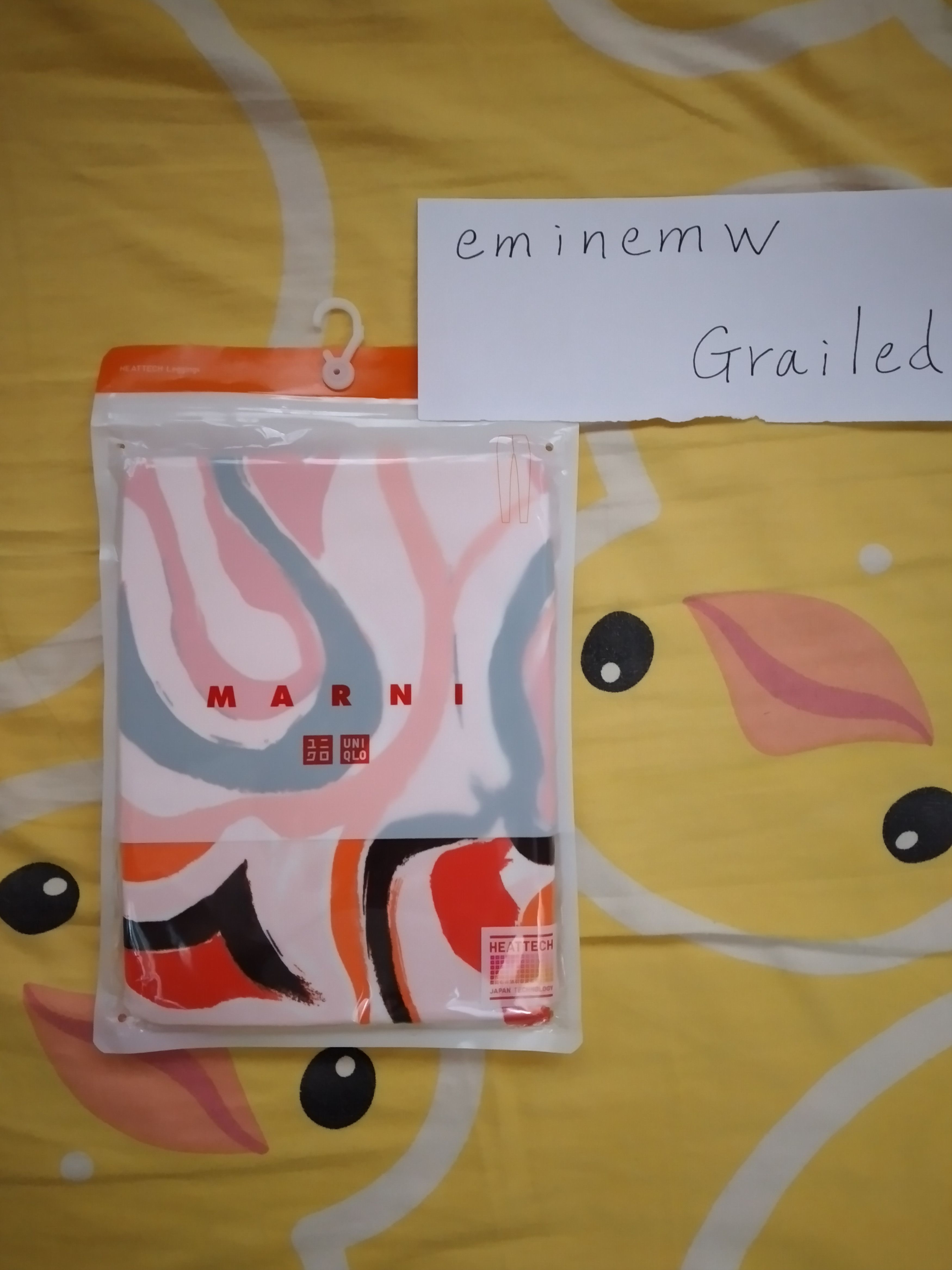 Japanese Brand Size S UNIQLO X MARNI HEATTECH LEGGINGS Size 24" / US 00 / IT 34 - 2 Thumbnail