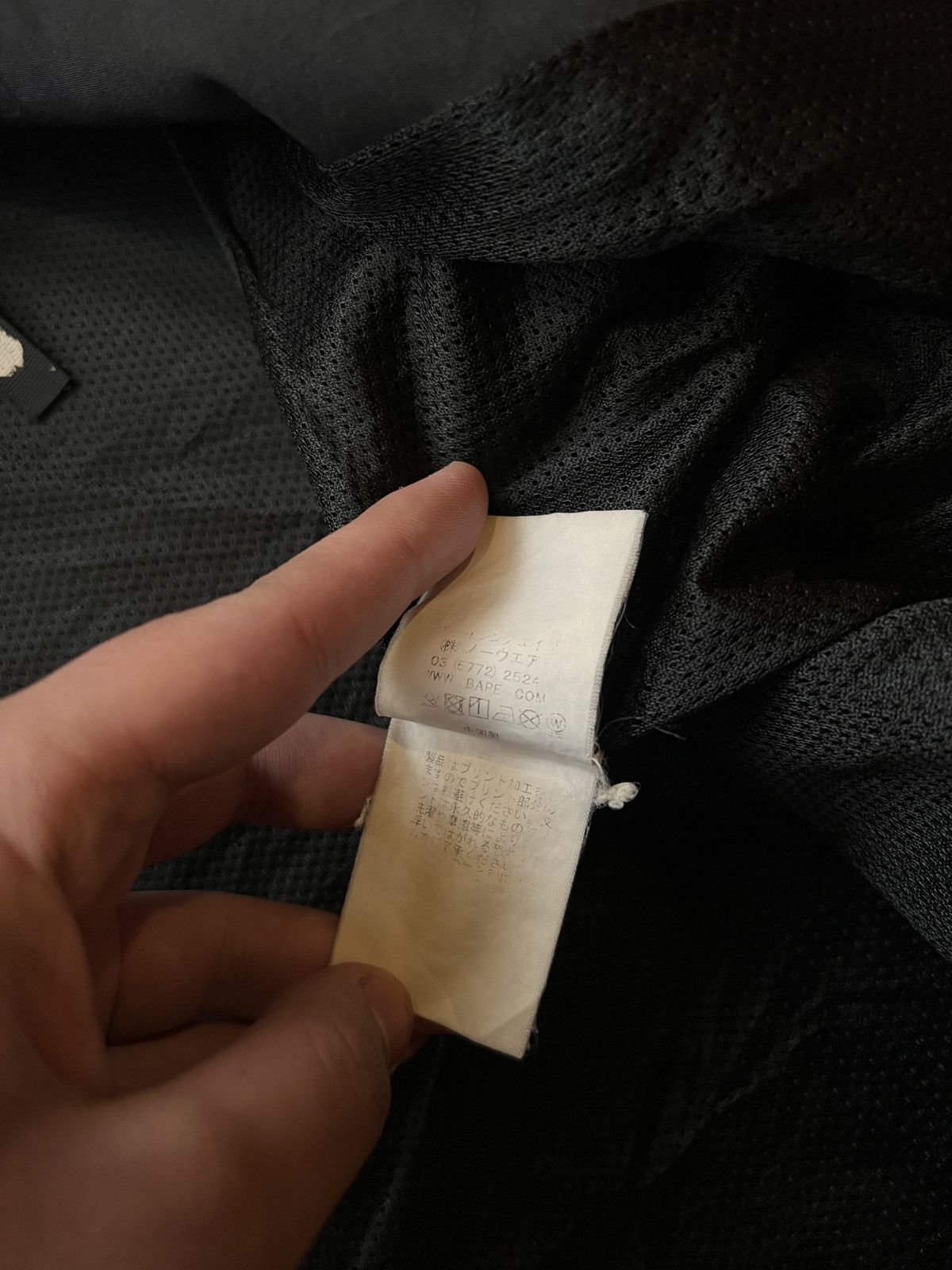 Bape Bape Tape Line Side Stripe Jacket (Black/White) Size US M / EU 48-50 / 2 - 12 Thumbnail