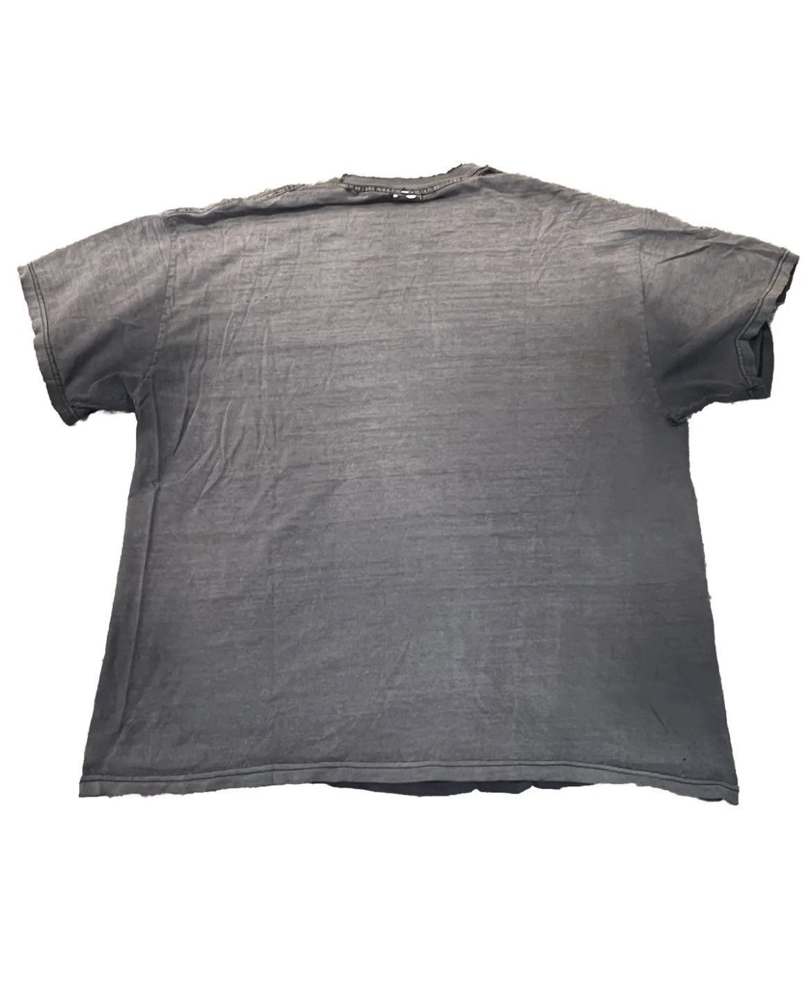Japanese Brand × Vintage Vintage Skull Distressed Sun Faded Ripped Tee Y2K 90s Biker Size US XL / EU 56 / 4 - 2 Thumbnail