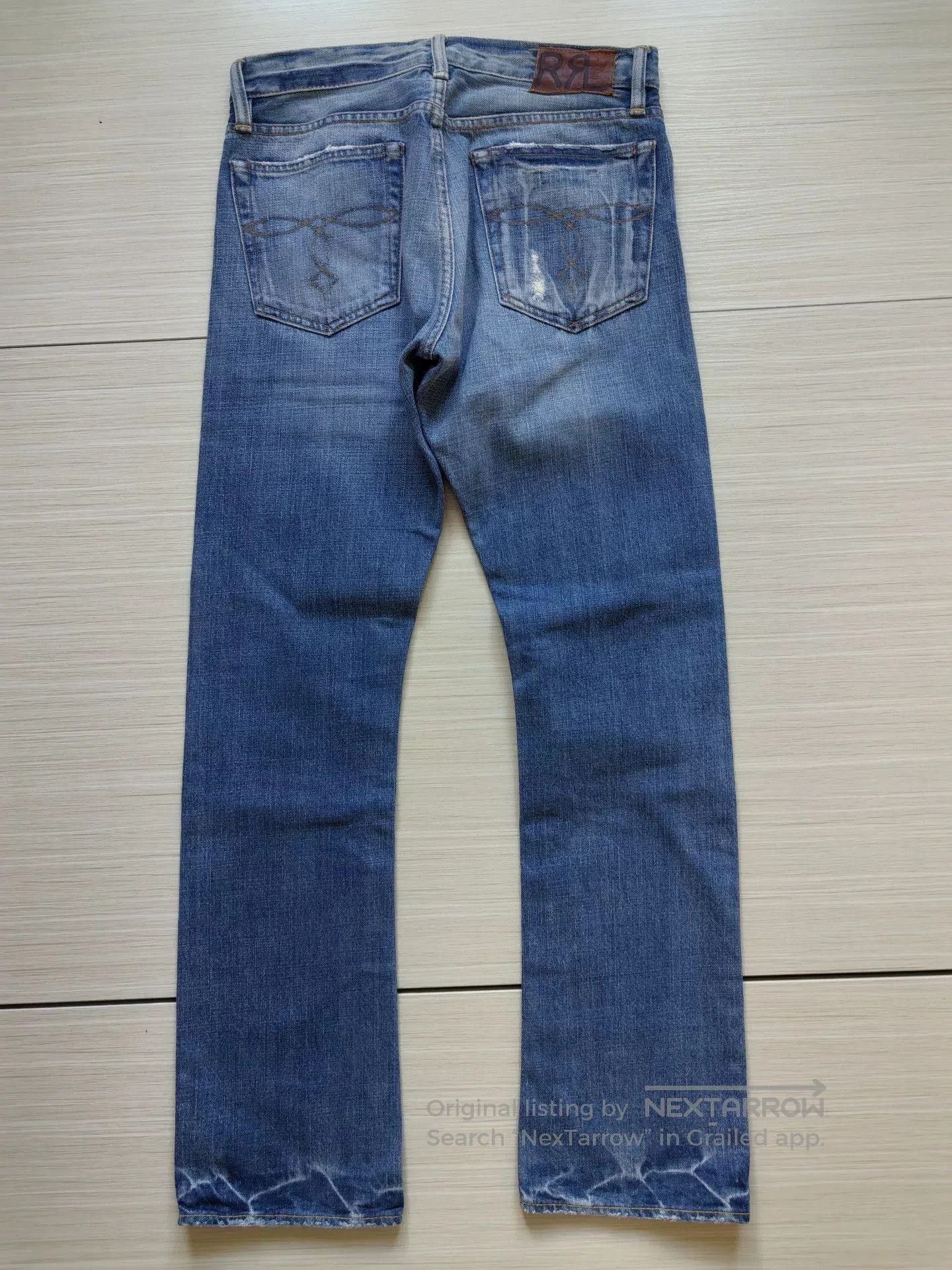 RRL Ralph Lauren RRL Slim Bootcut Cowboy Jeans. Size US 29 - 3 Thumbnail