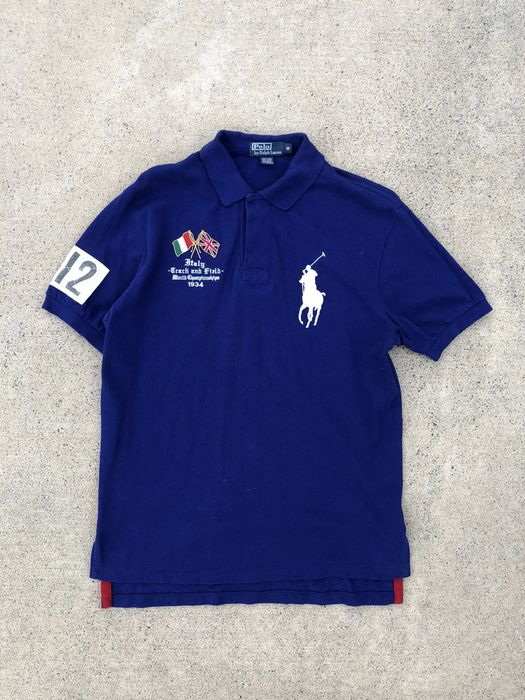 Ralph Lauren Y2K polo Ralph Lauren big horse polo shirt | Grailed