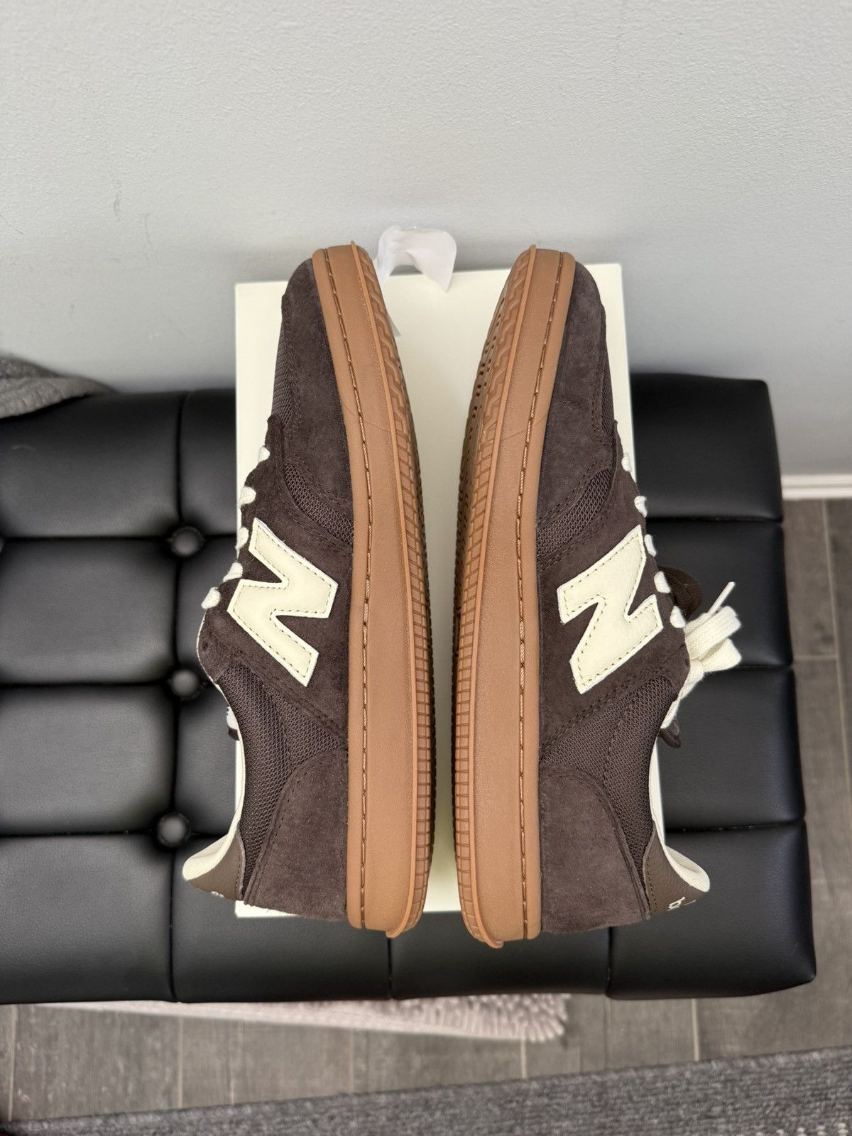Auralee × New Balance [NEW] Auralee x New Balance T500 Vintage Brown Size US 10.5 / EU 43-44 - 4 Thumbnail