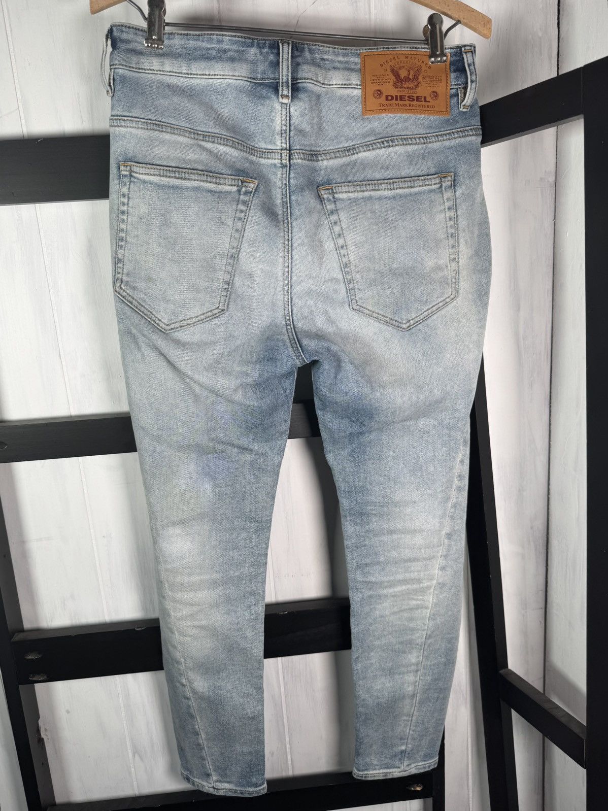 Diesel Diesel D-FAYZA JOGG Stretch Cotton LIGHT Blue Skinny Jeans Size 30" / US 8 / IT 44 - 3 Thumbnail