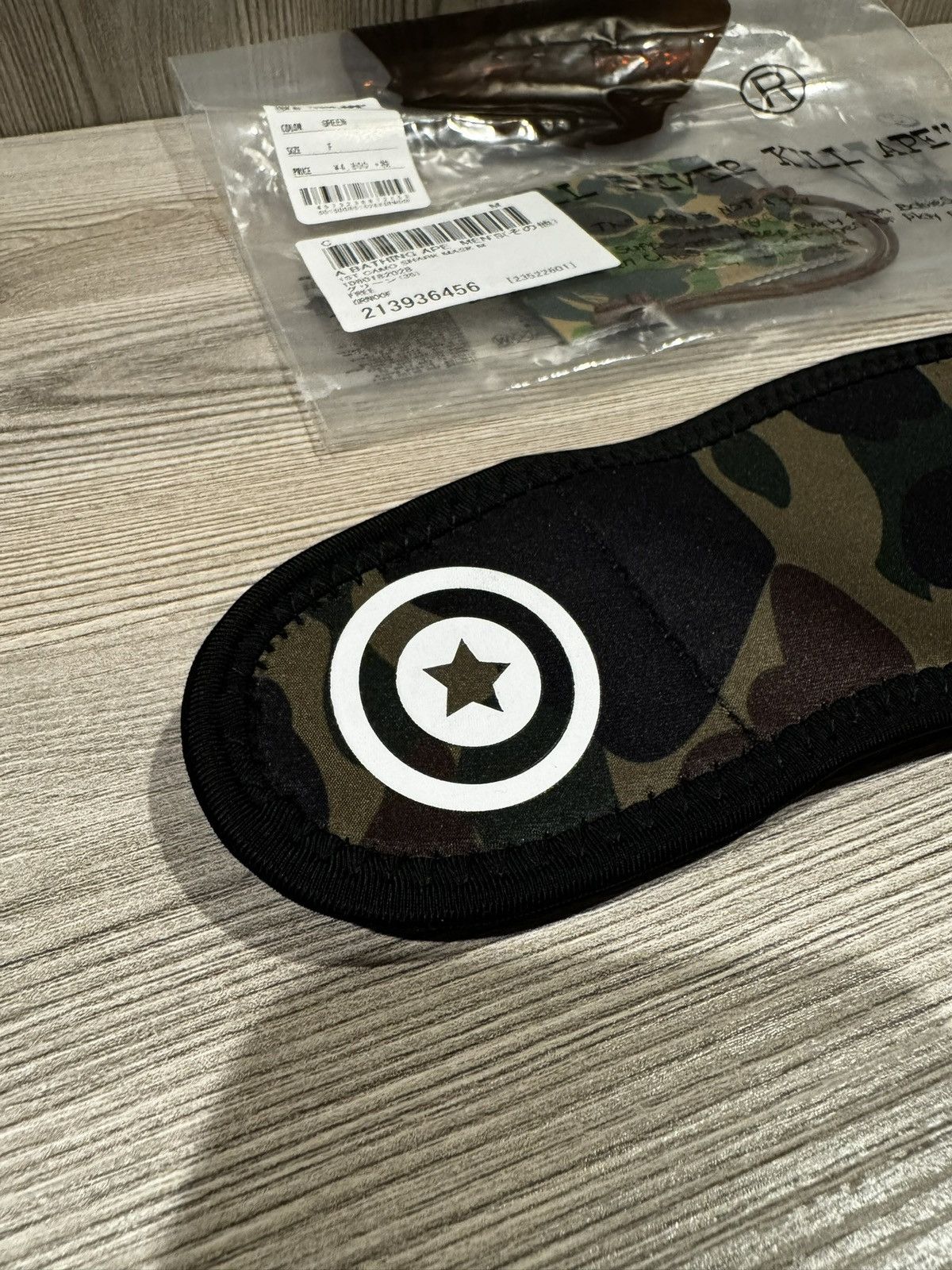 Bape Bathing ape BAPE 1st camo shark mask facemask new neoprene Size ONE SIZE - 3 Thumbnail