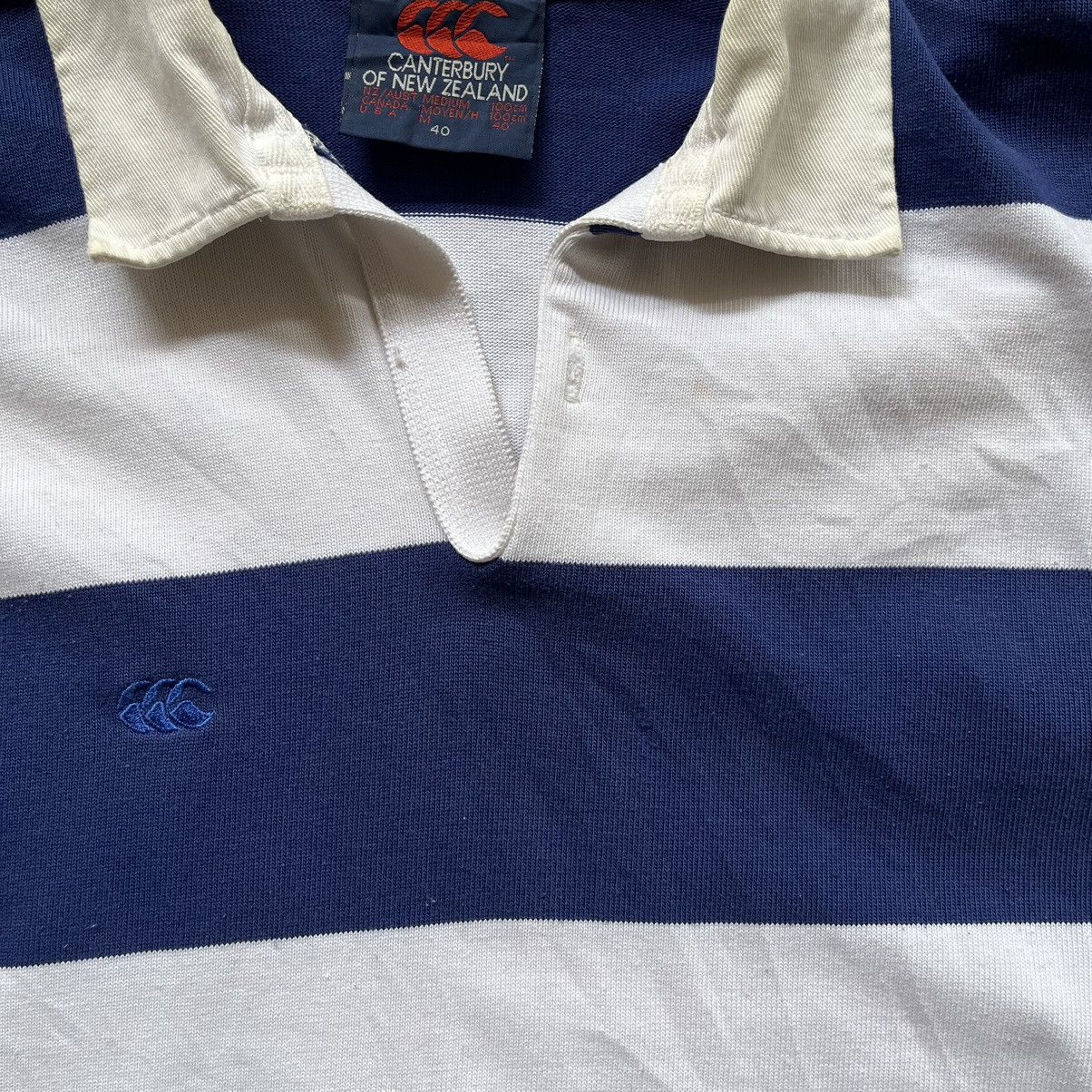 Canterbury of New Zealand Vintage Canterbury Polo Rugby Shirt Size US M / EU 48-50 / 2 - 2 Thumbnail