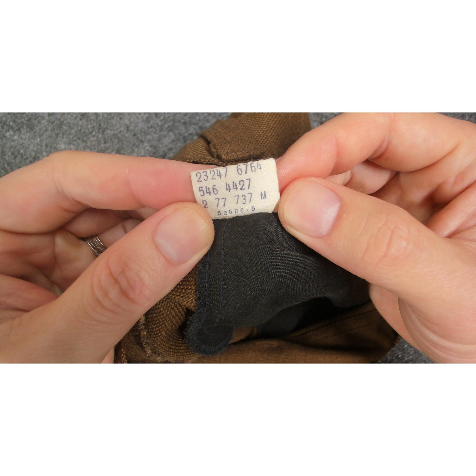 Levi's Vintage 70s Levis For Men Black Tab Brown Pants 38x29 Size US 38 / EU 54 - 5 Thumbnail
