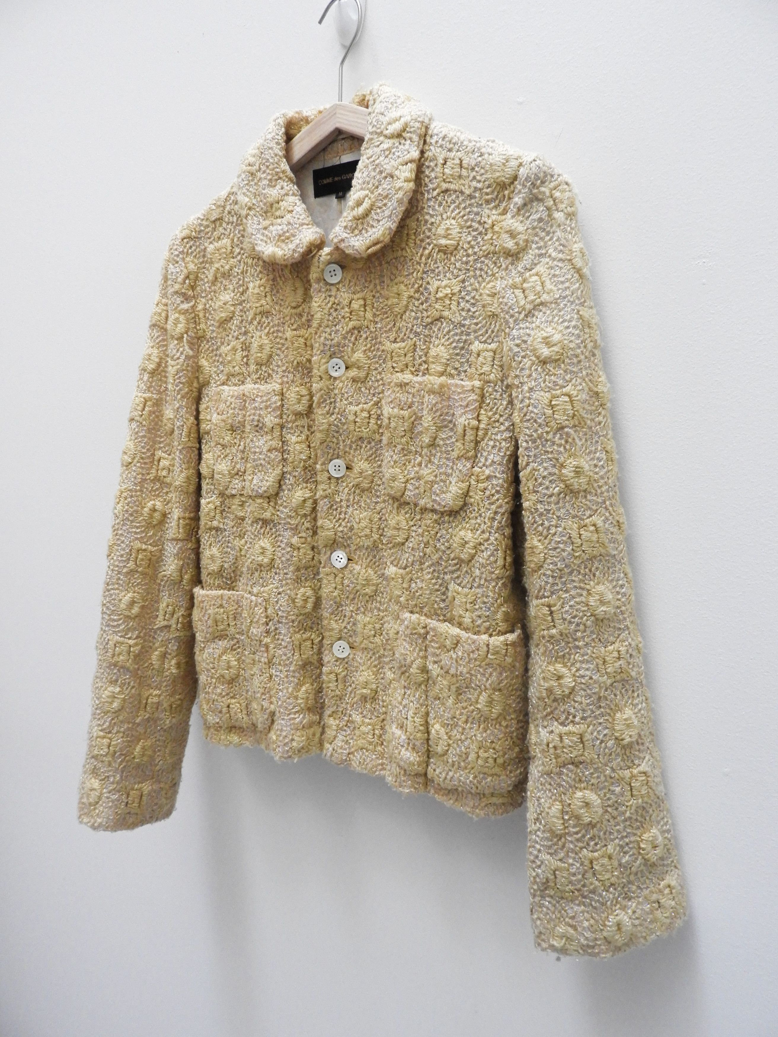 Comme des Garcons Comme Des Garcons A/W1995 Round Collar Jacket Size M / US 6-8 / IT 42-44 - 4 Thumbnail