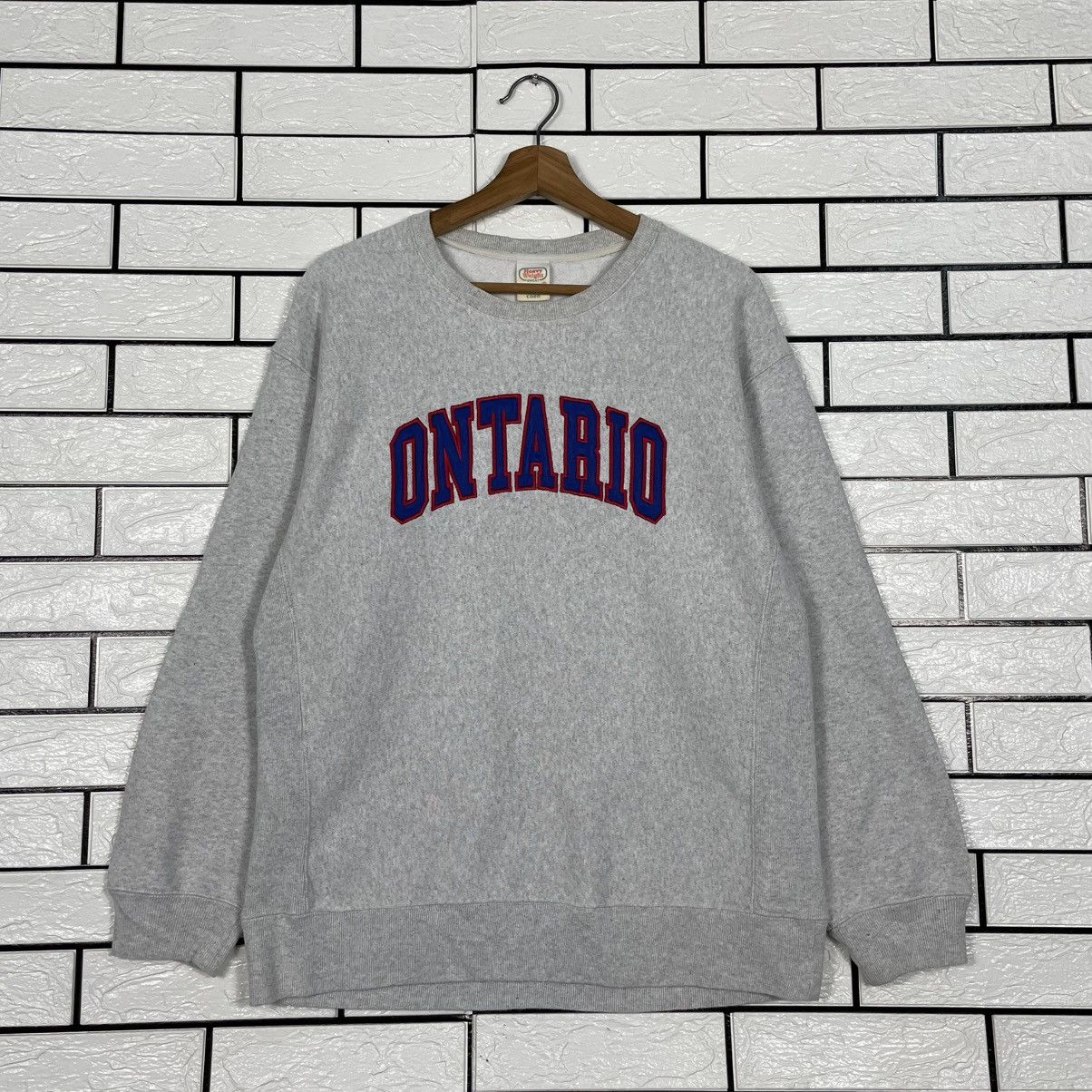 Japanese Brand Ontario Crewneck Sweatshirt Size US M / EU 48-50 / 2 - 1 Thumbnail