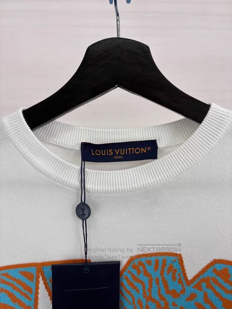 Louis Vuitton Louis Vuitton Tiger knit short sleeves Size US M / EU 48-50 / 2 - 3 Thumbnail