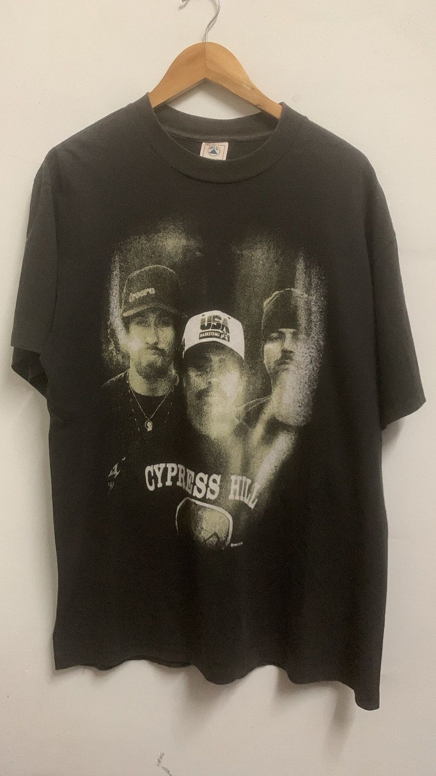 image of Band Tees x Cypress Vintage Raptees Cypress Hill Shirt in Black, Men's (Size XL)