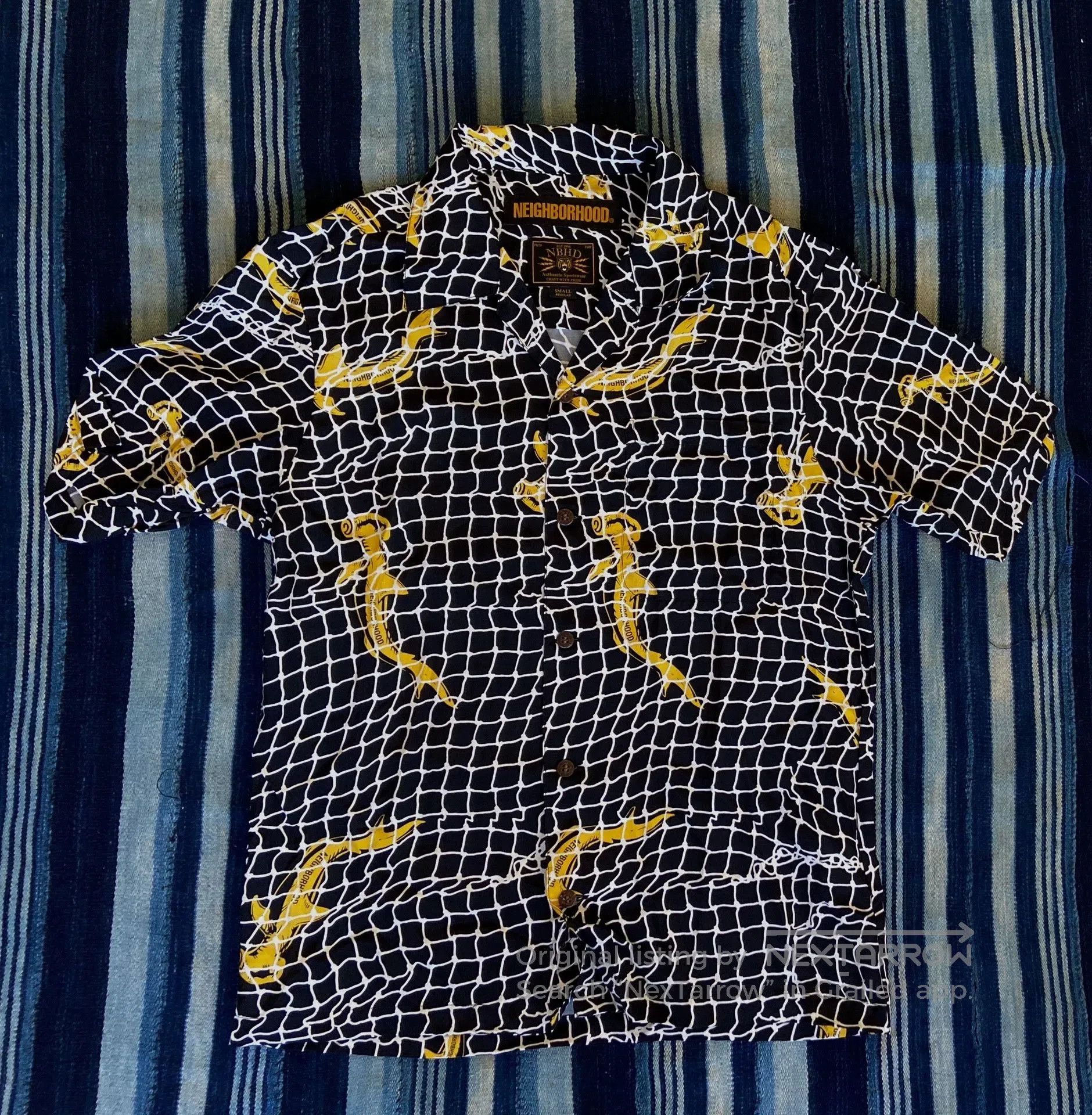 Neighborhood neighborhood shark aloha short sleeve shirt. Size US S / EU 44-46 / 1 - 1 Thumbnail