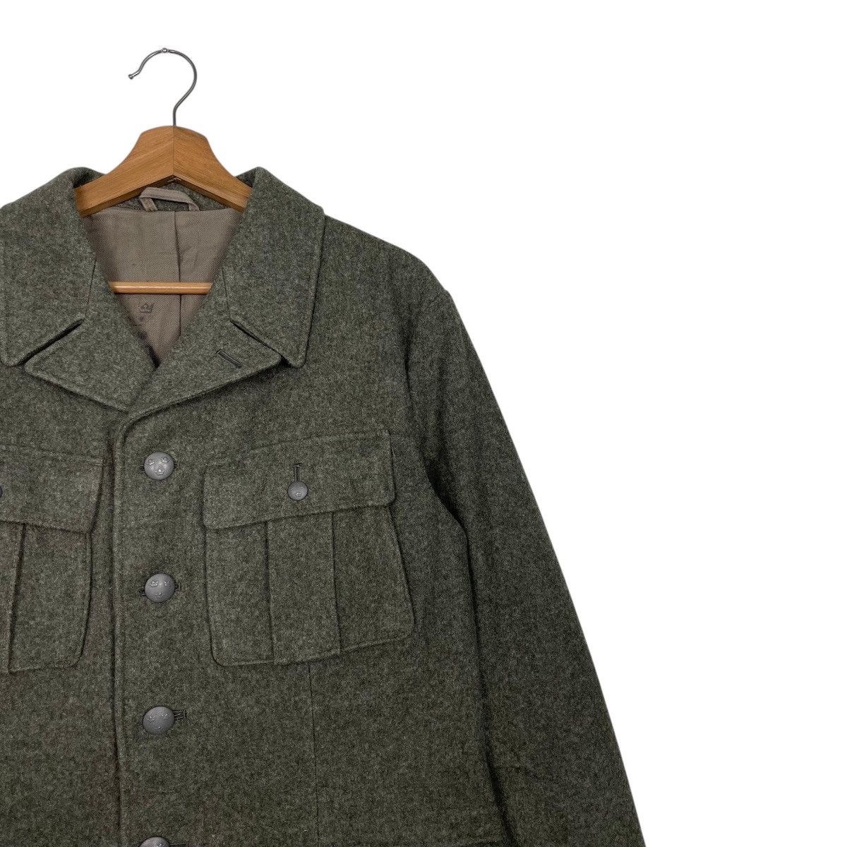 Vintage Vintage 40s WW2 Swedish Army Wool Uniform Jacket Size US M / EU 48-50 / 2 - 5 Thumbnail