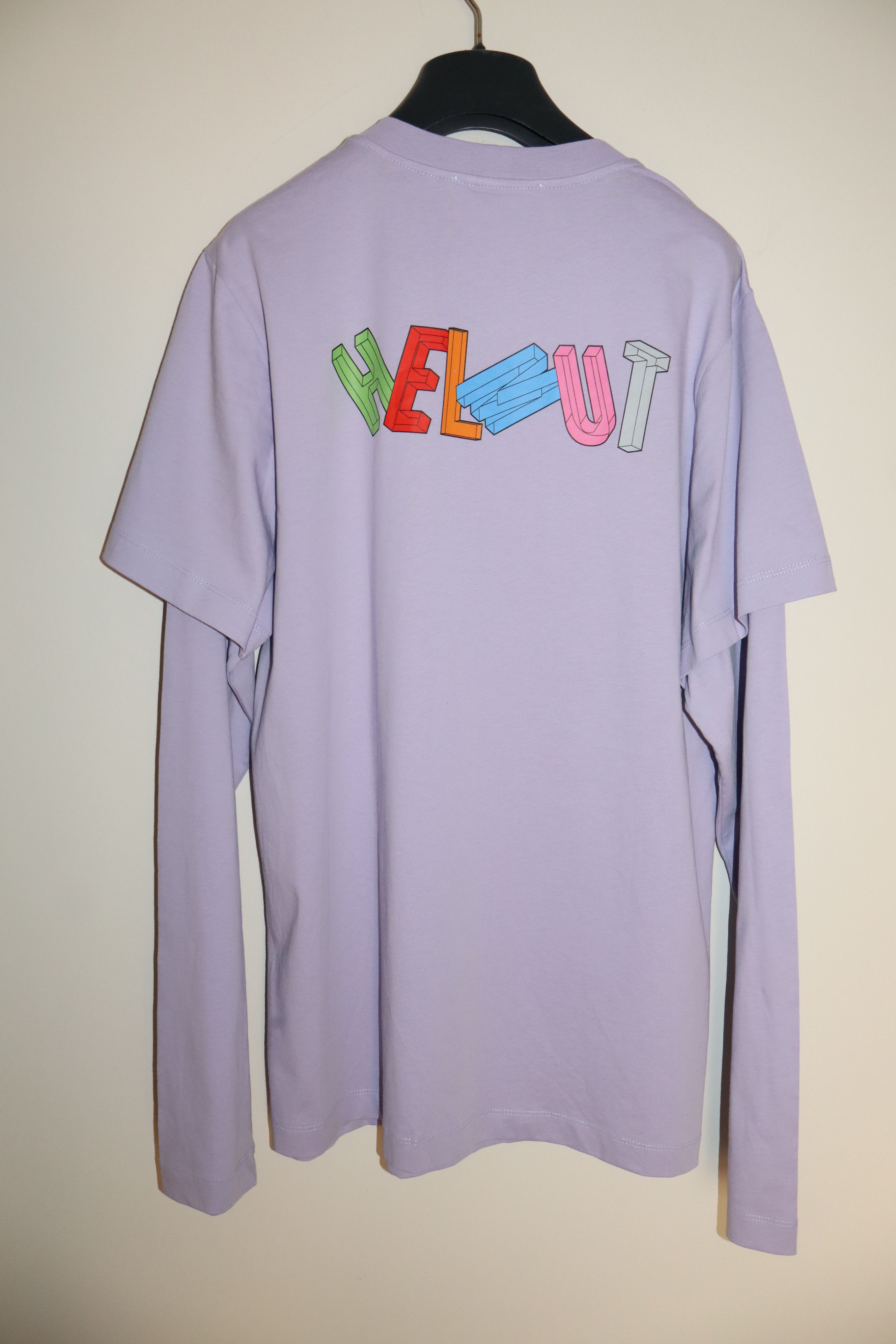 Helmut Lang Logo print longsleeve tshirt Size US M / EU 48-50 / 2 - 3 Thumbnail