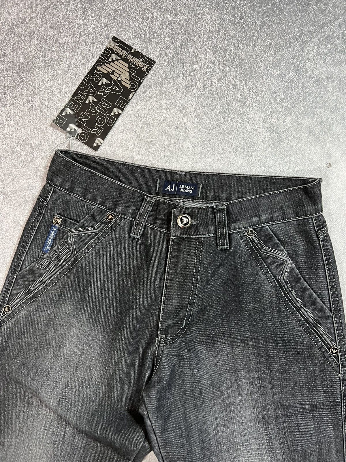 Hysteric Glamour 🖤VTG RICK OWENS HYSTERIC GLAMOUR STYLE DISTRESSED Y2K JEANS Size US 30 / EU 46 - 10 Thumbnail