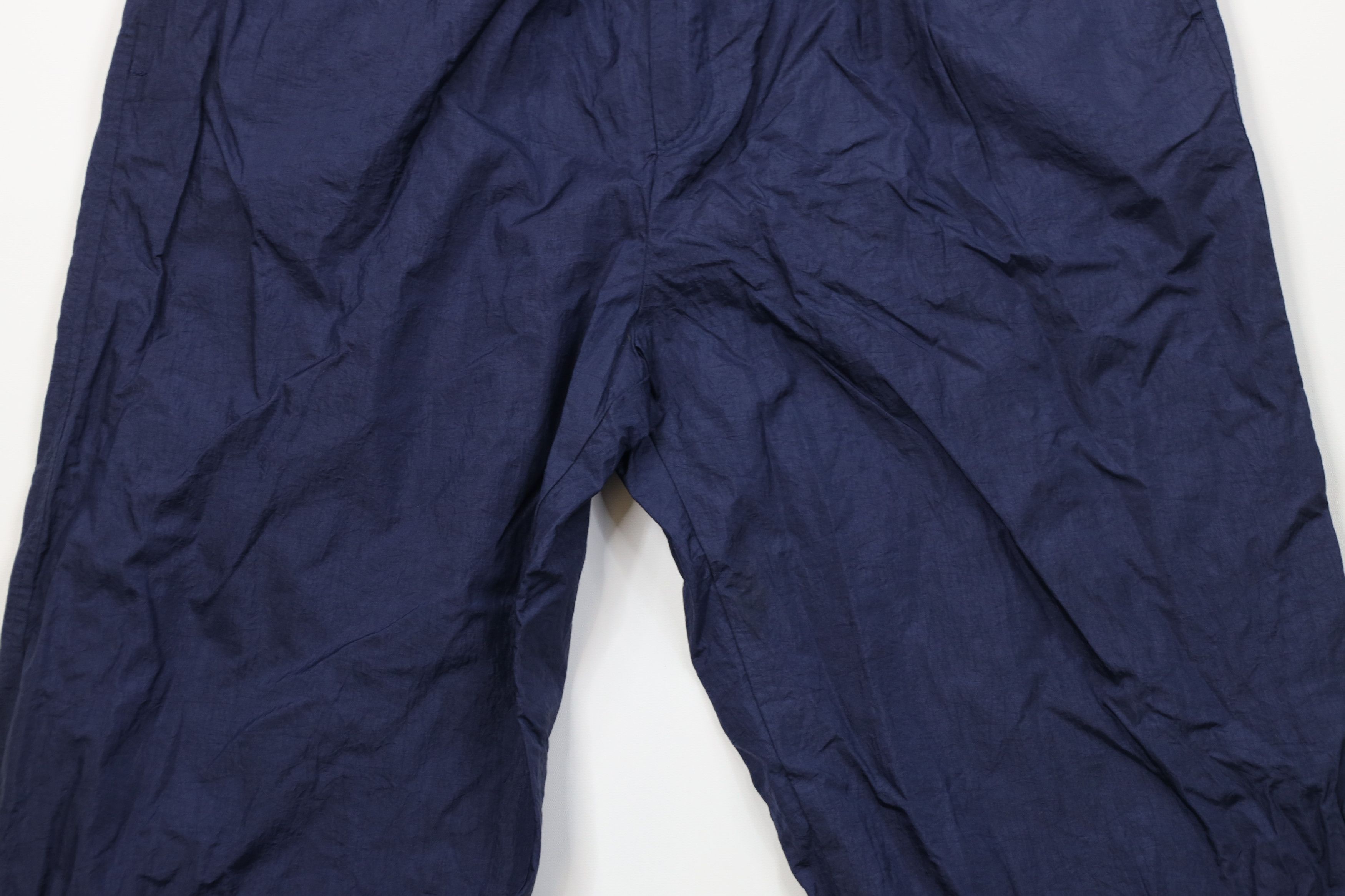 Vintage Vintage 90s Streetwear Joggers Pants Navy Blue Nylon Size US 38 / EU 54 - 3 Thumbnail