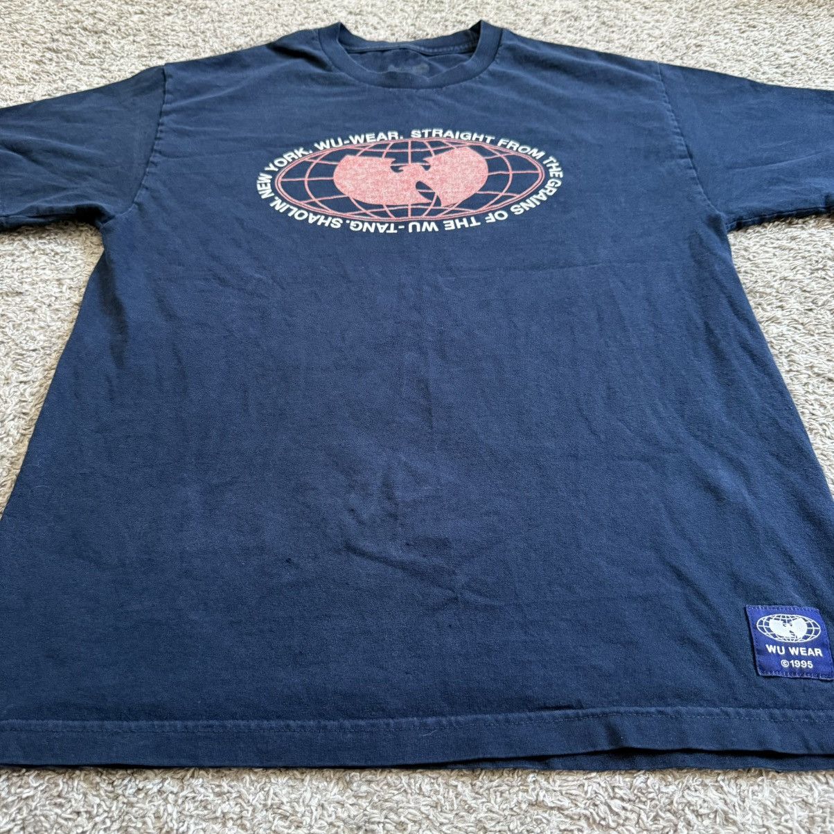 Wu-Tang Clan 🔴Wu-Wear Shirt Size Large Wu-Tang Globe Rza Gza Size US L / EU 52-54 / 3 - 10 Thumbnail